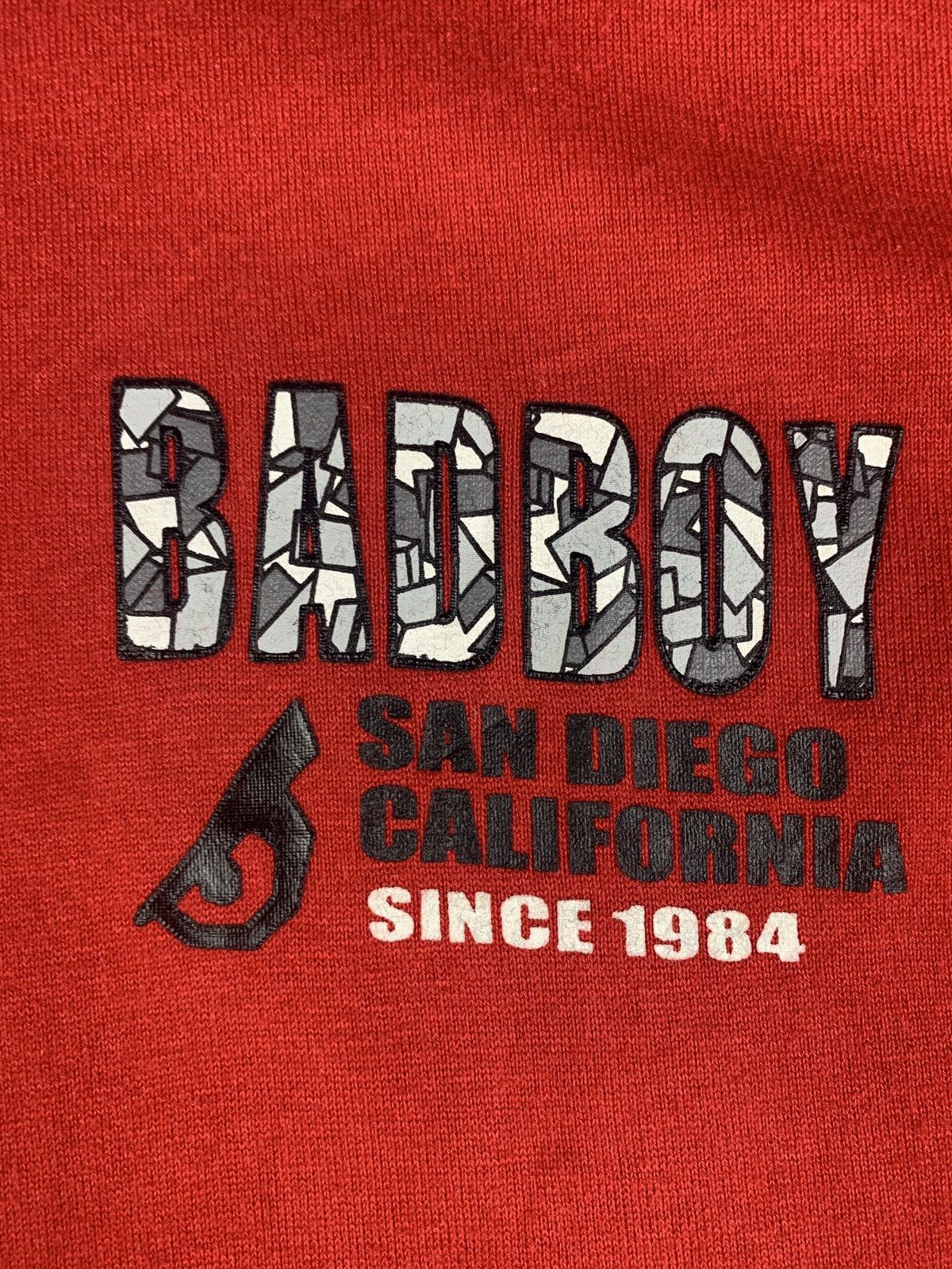 Japanese Brand y2k Bad Boy US Red Spell Out Graphic Tee Size US M / EU 48-50 / 2 - 4 Thumbnail