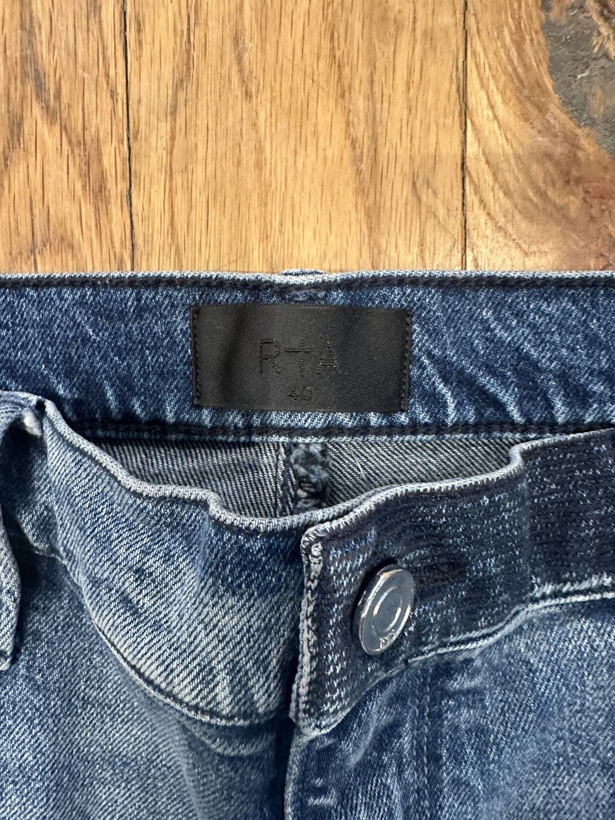 Rta Rta Pocket Siners Blue Denim Jeans Size 40 Size US 40 / EU 56 - 3 Thumbnail