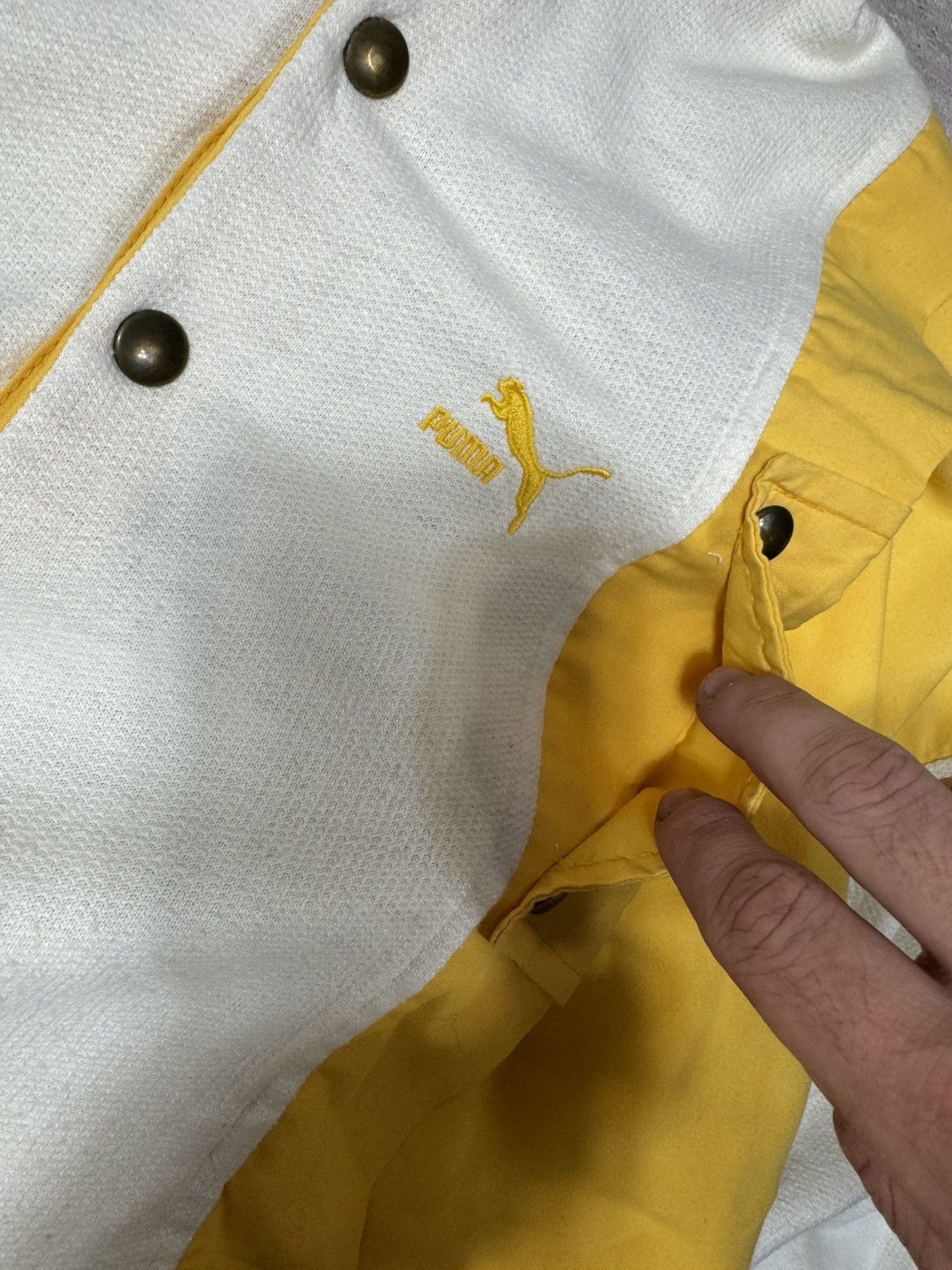 Puma Vintage 90s Puma Long Sleeve Pullover Made in Italy Size US S / EU 44-46 / 1 - 6 Thumbnail