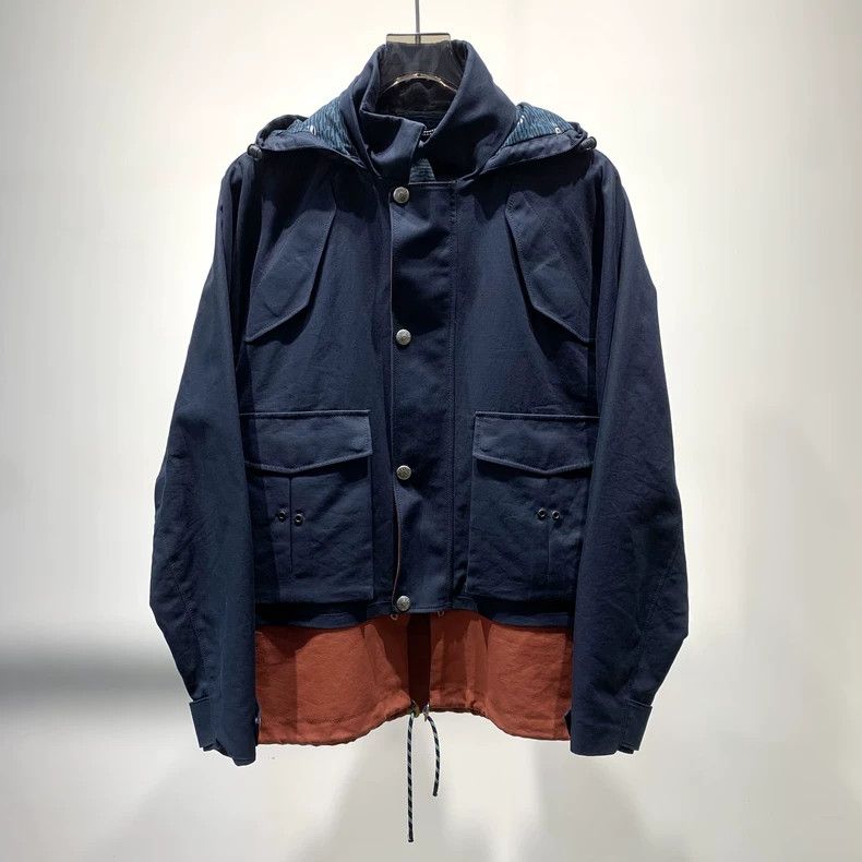Kenzo KENZO Patchwork Hooded Jacket Size S - dmc Size US S / EU 44-46 / 1 - 1 Thumbnail