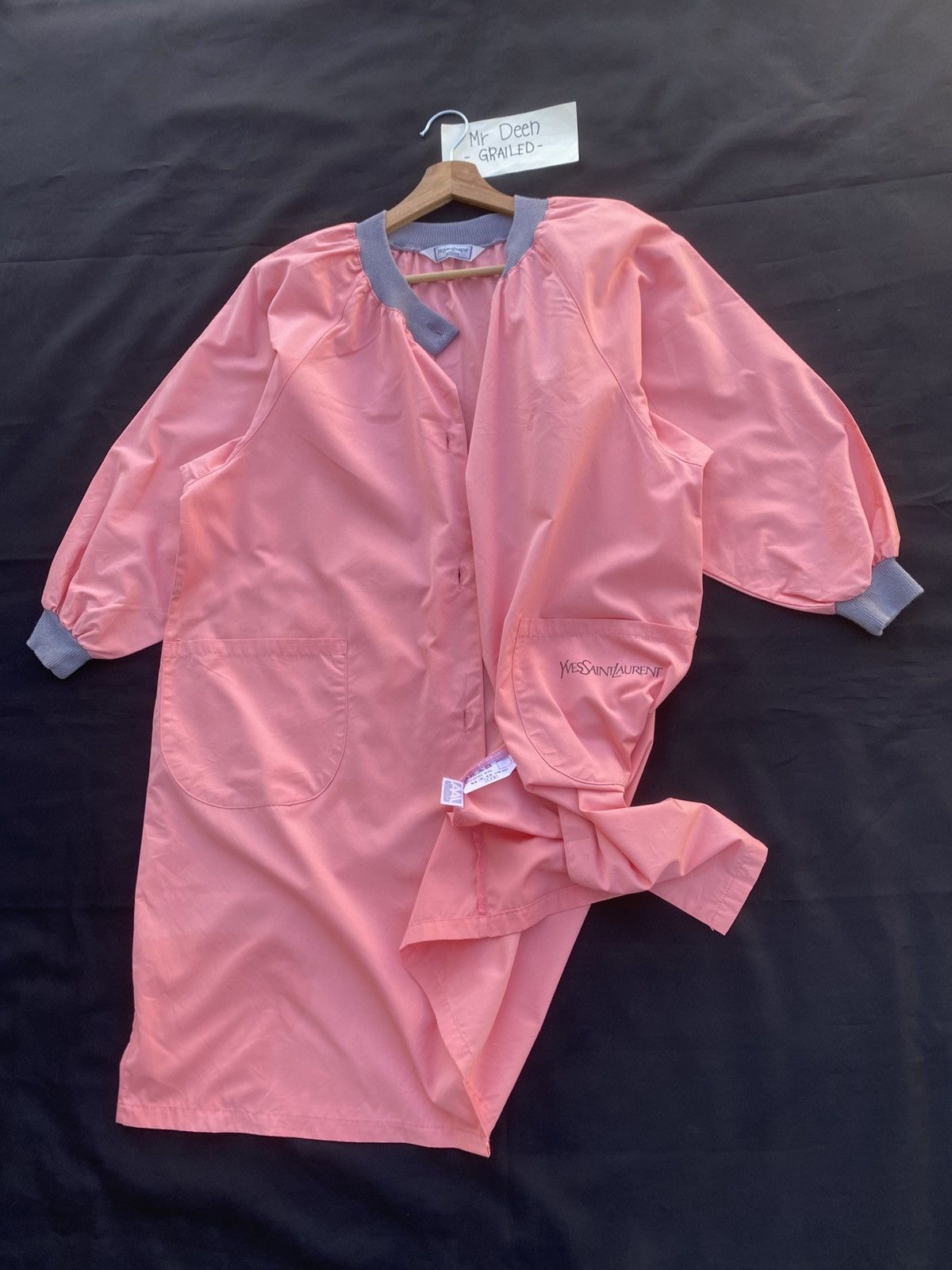 Yves Saint Laurent Rare Yves Saint Laurent Pink Long Shirt Size L / US 10 / IT 46 - 14 Thumbnail