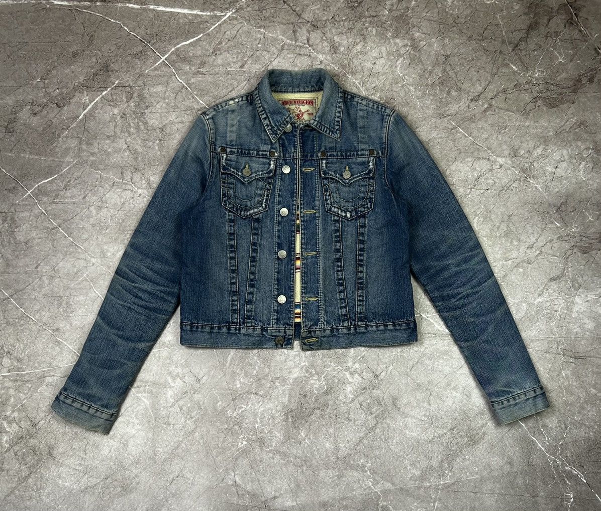 True Religion True Religion denim jeans jacket Jimmy super Size US M / EU 48-50 / 2 - 6 Thumbnail