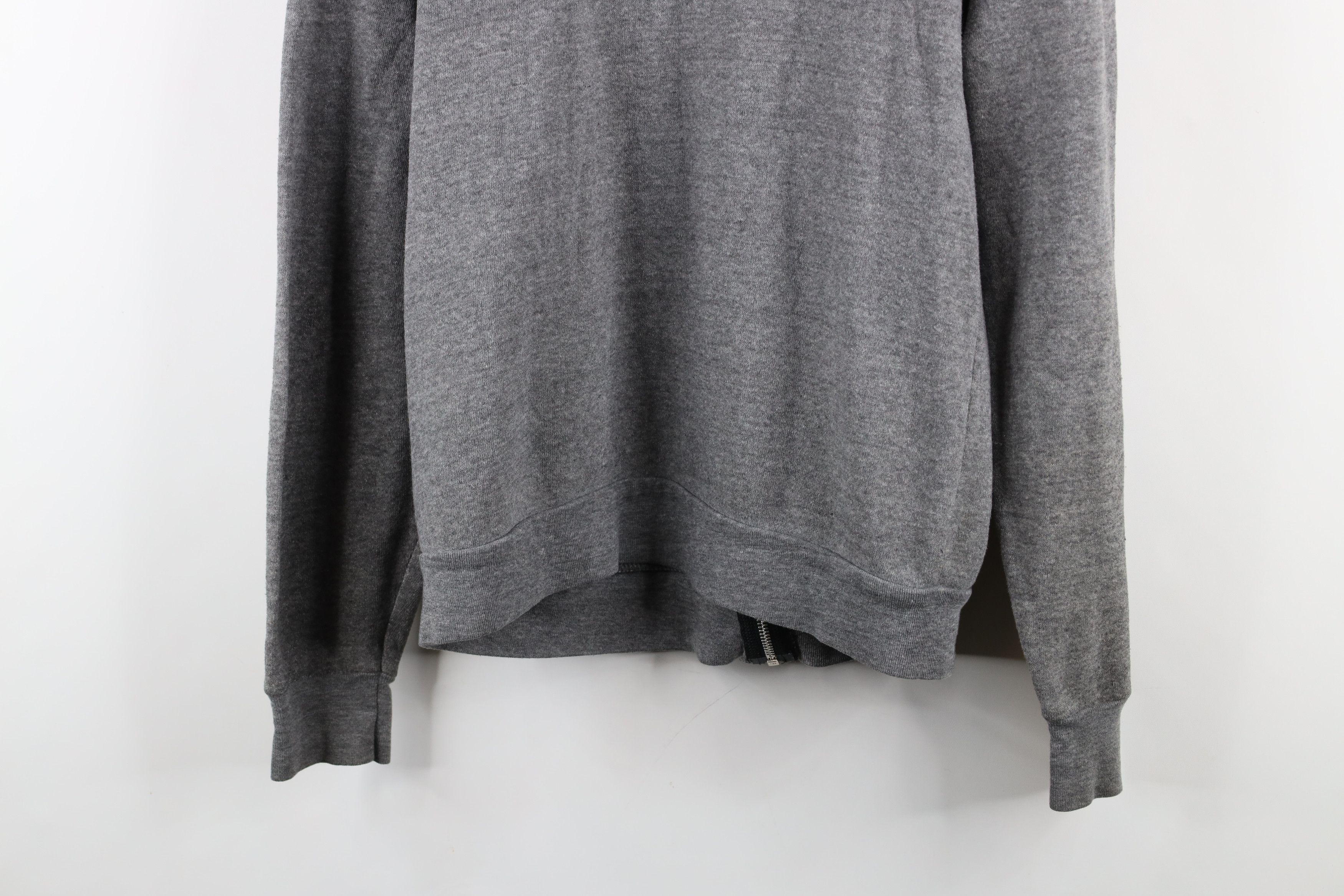 Vintage Vintage 70s Streetwear Distressed Triblend Full Zip Hoodie Size US S / EU 44-46 / 1 - 13 Thumbnail