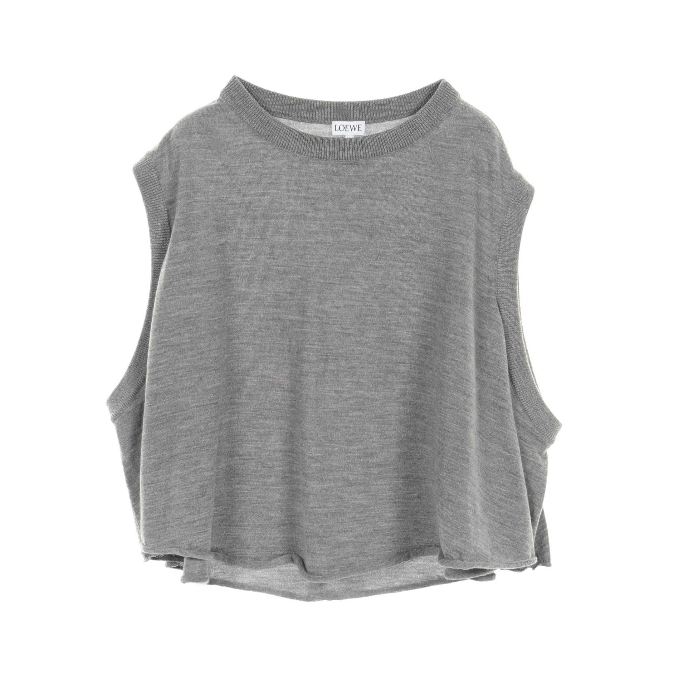 Loewe Loewe Knit Wool Gray Size ONE SIZE - 1 Thumbnail