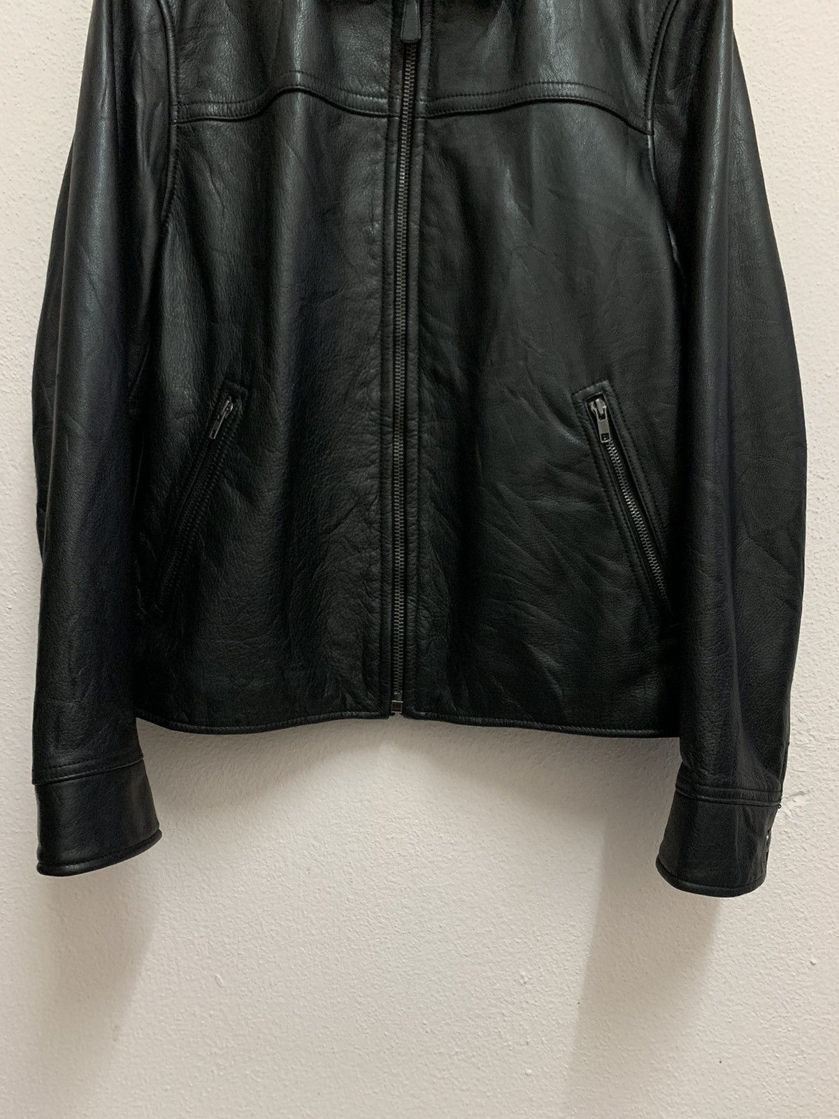 Coach COACH Zipper Leather Jacket Size US M / EU 48-50 / 2 - 4 Thumbnail