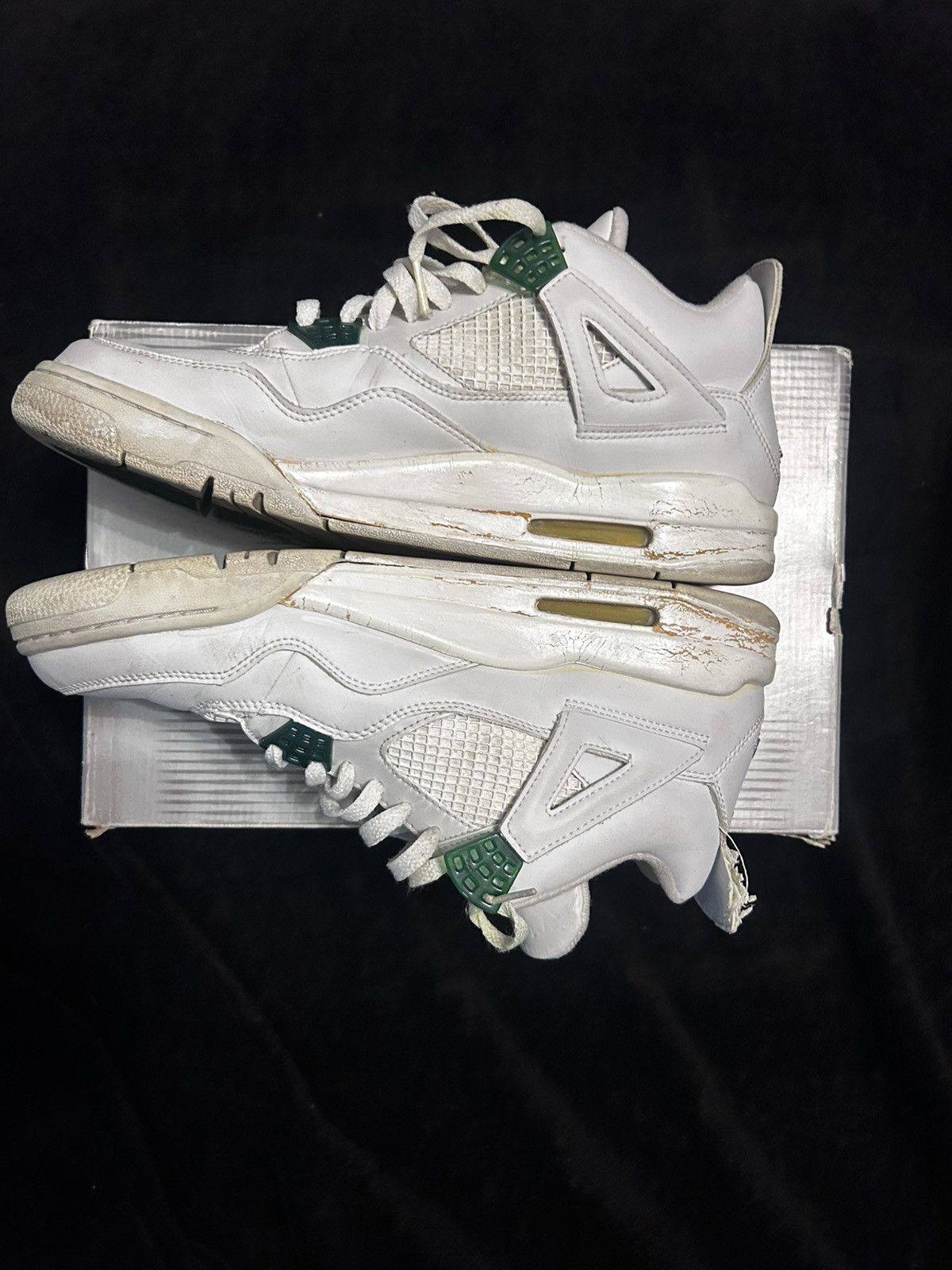 Jordan Brand Jordan 4 Classic Green Size US 11.5 / EU 44-45 - 3 Thumbnail