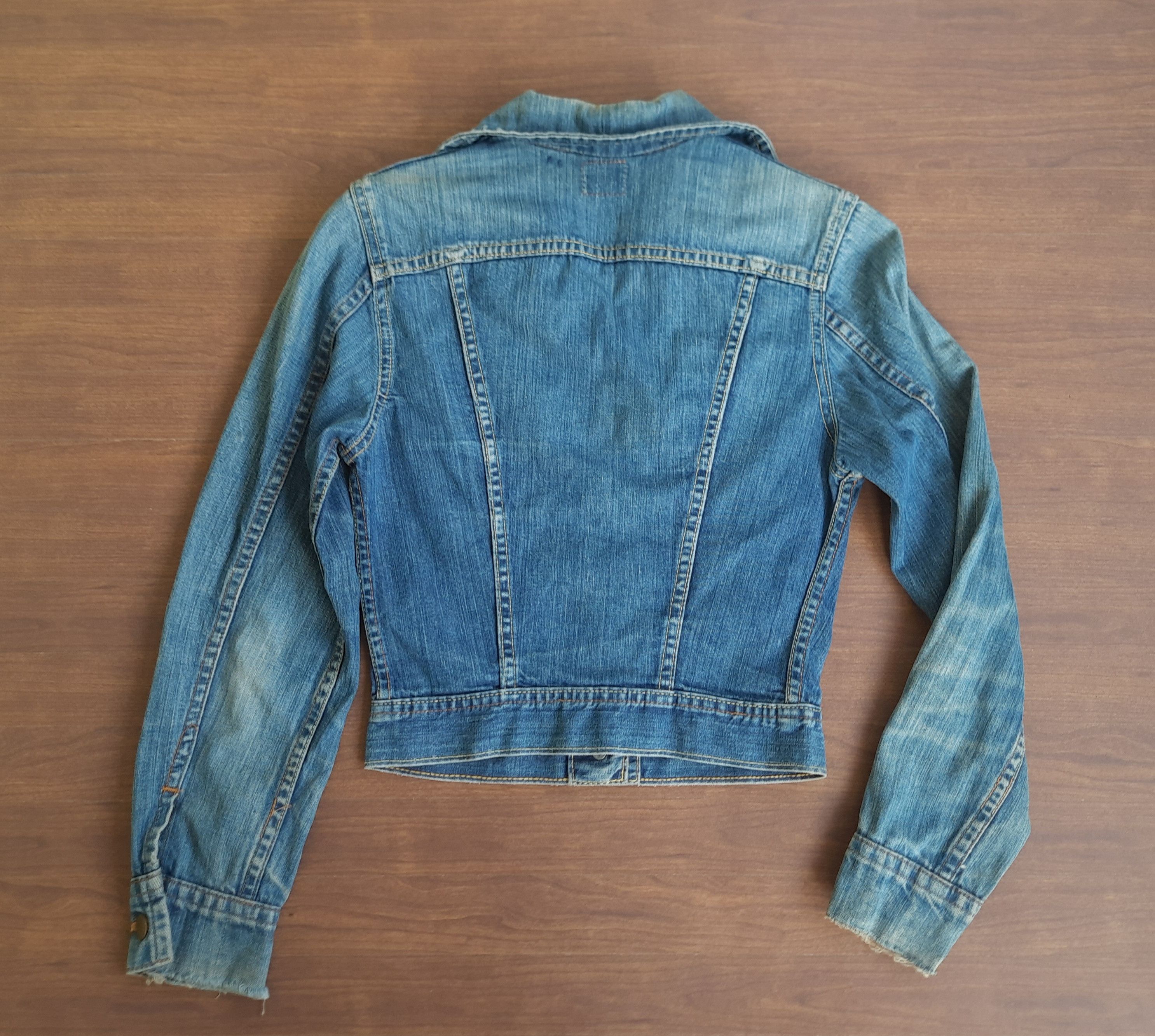 Lee 50s 60s Ms LEE Vintage Denim Jacket Size S / US 4 / IT 40 - 2 Thumbnail