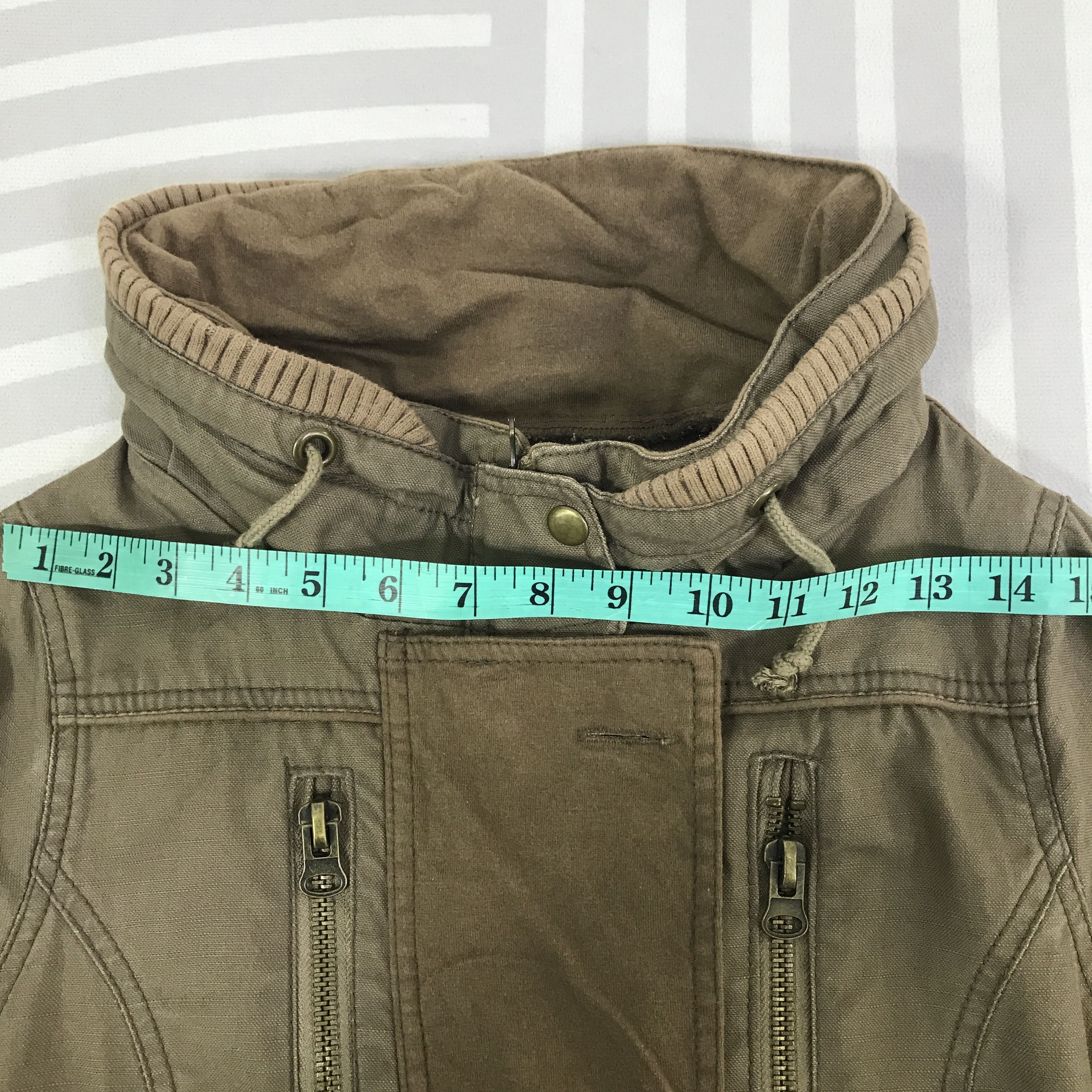Japanese Brand Vintage Bono Design Back Number Military Jacket K70B25 Size US XXS / EU 40 - 6 Thumbnail