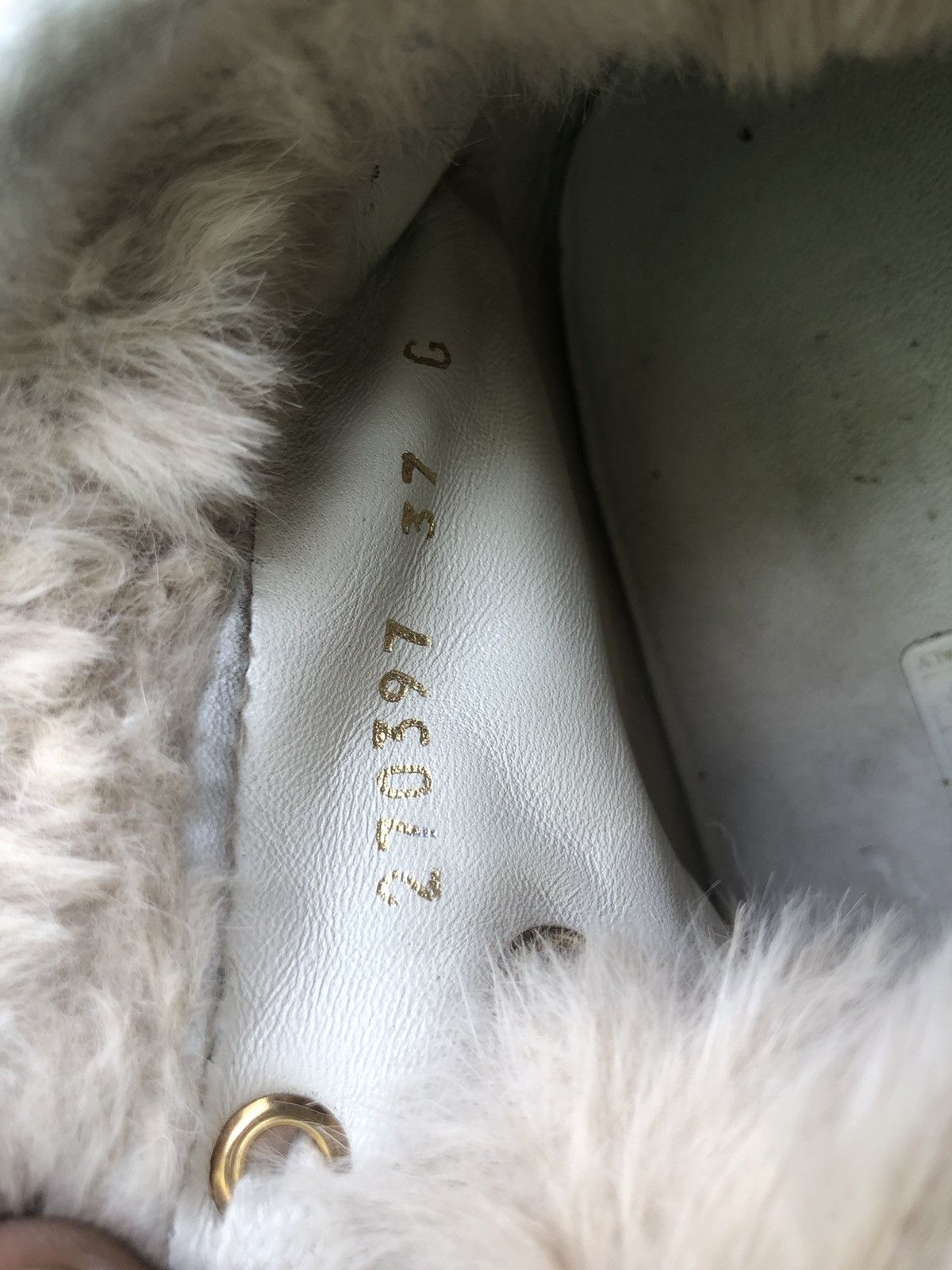 Gucci Gucci Guccissima Fur Trim Women’s Boots Size 37 Size US 7 / IT 37 - 11 Thumbnail