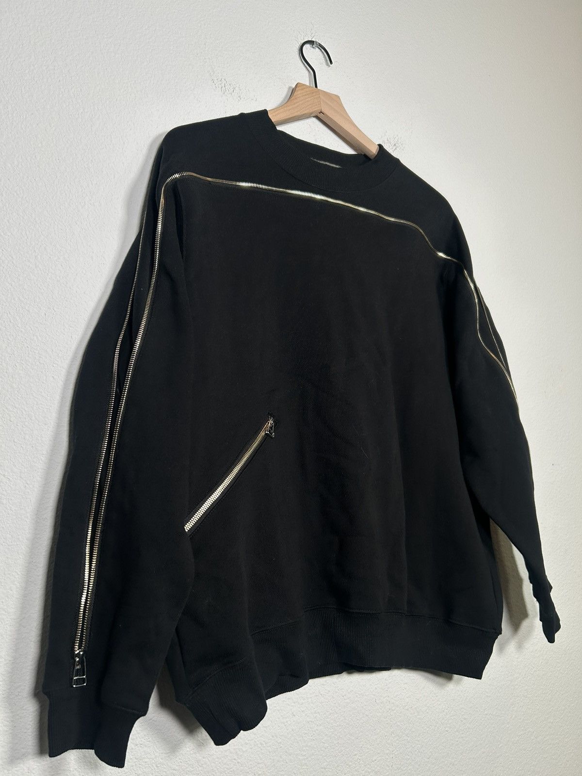 Issey Miyake IS 1987 Printemps Backzip Oversized Sweater Size US S / EU 44-46 / 1 - 4 Thumbnail
