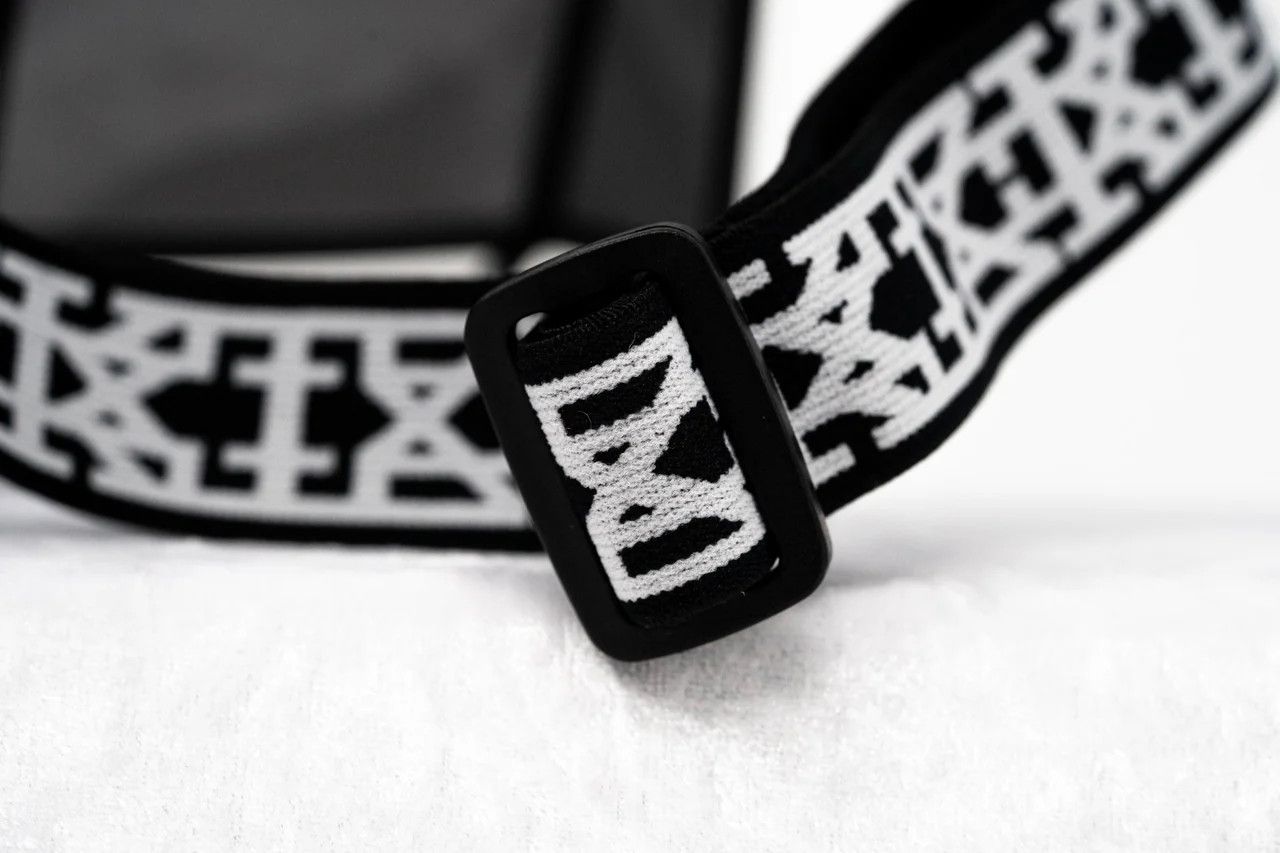 KTZ × Vintage KTZ Sunglasses Shield Mask Matte Black and Silver Size ONE SIZE - 4 Thumbnail