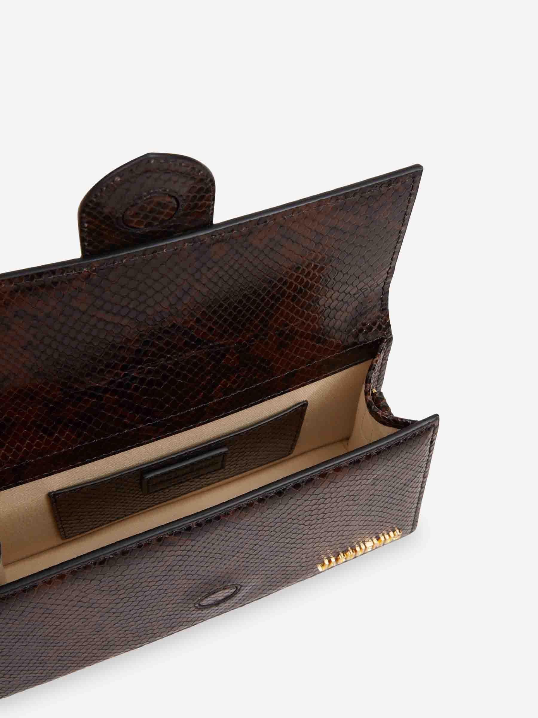 Jacquemus o1la1rc1a0925 Size: OS / Le Bambino Bag in Brown Size ONE SIZE - 3 Thumbnail
