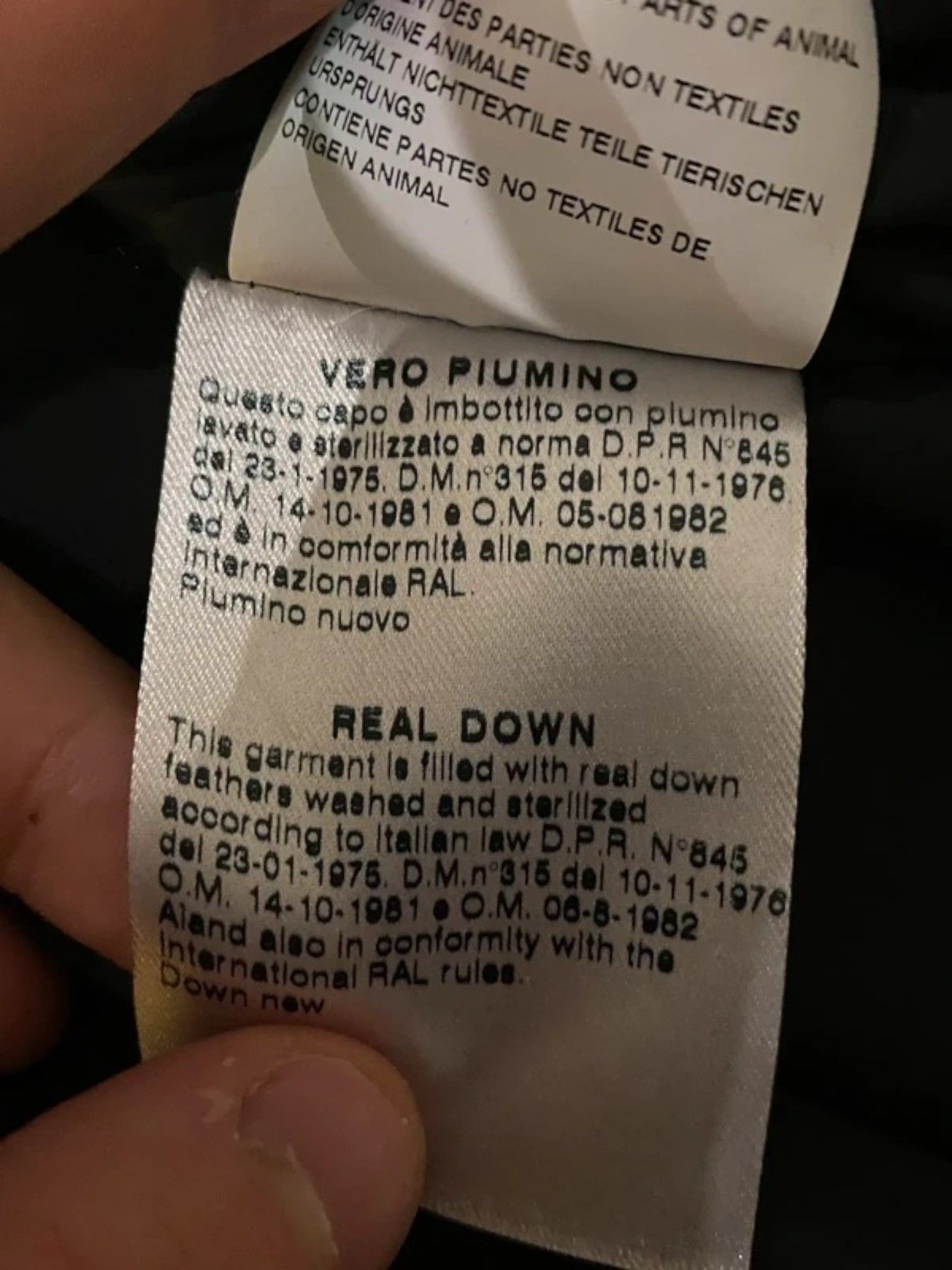 Dsquared2 Dsquared² Quilted Down Jacket with Vertical Stitch Channels Size US M / EU 48-50 / 2 - 3 Thumbnail