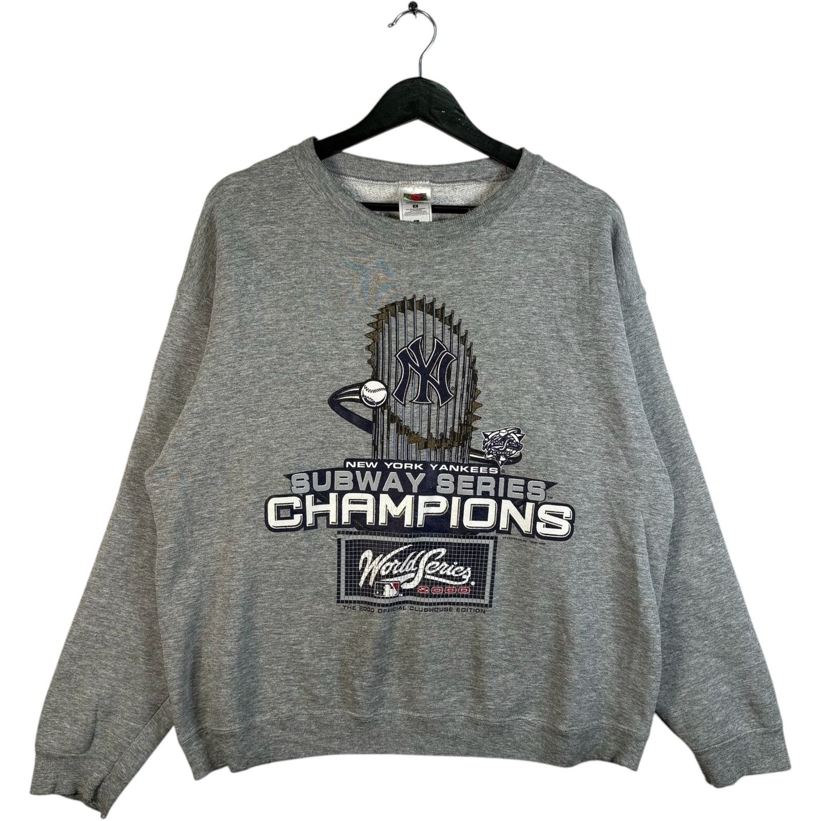 Fruit Of The Loom Vintage New York Yankees Subway Series Champions Crewneck L Size US L / EU 52-54 / 3 - 1 Thumbnail
