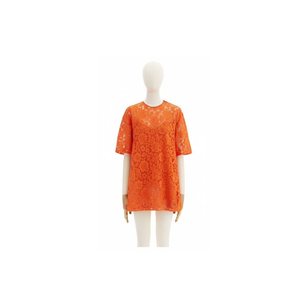 Gucci oc11z1125 Top Gucci Flower Lace Sunshine Mix Mini Dress Size M / US 6-8 / IT 42-44 - 1 Preview