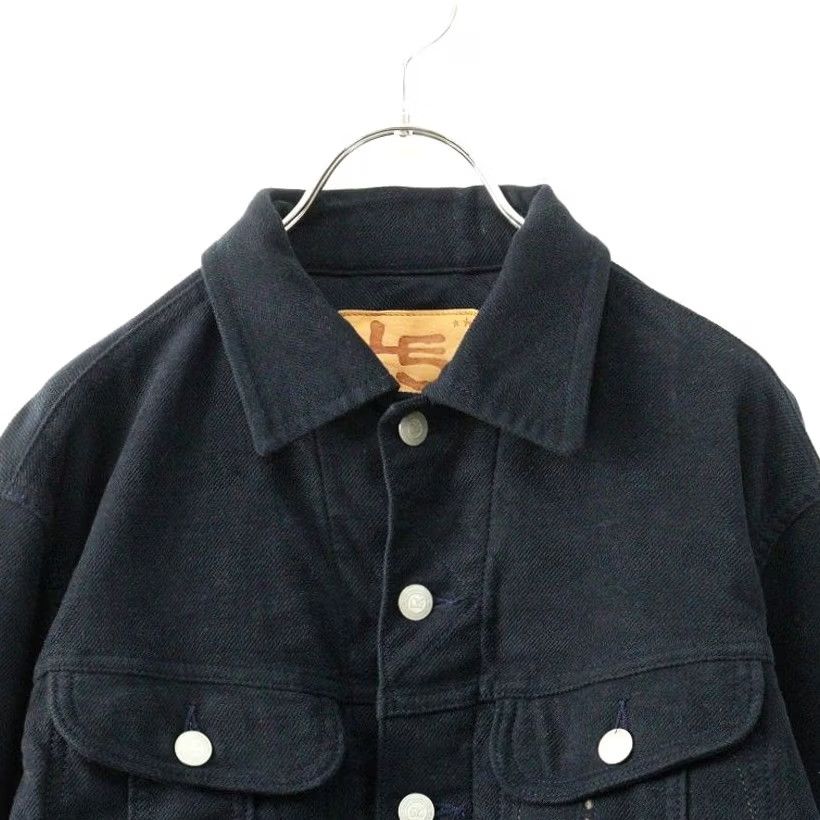 Vintage VINTAGE 45R 45rpm Cotton Jacket Size 2 Black Jacket Mens Size XS / US 0-2 / IT 36-38 - 3 Thumbnail