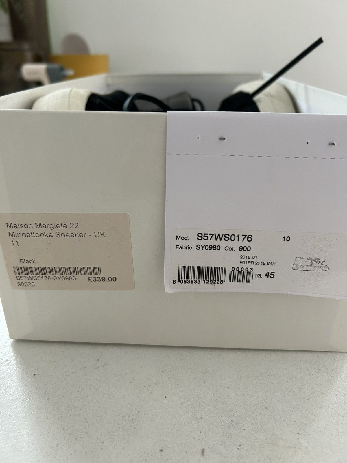 Maison Margiela Margiela Minnetonka Sneaker Size US 12 / EU 45 - 7 Thumbnail