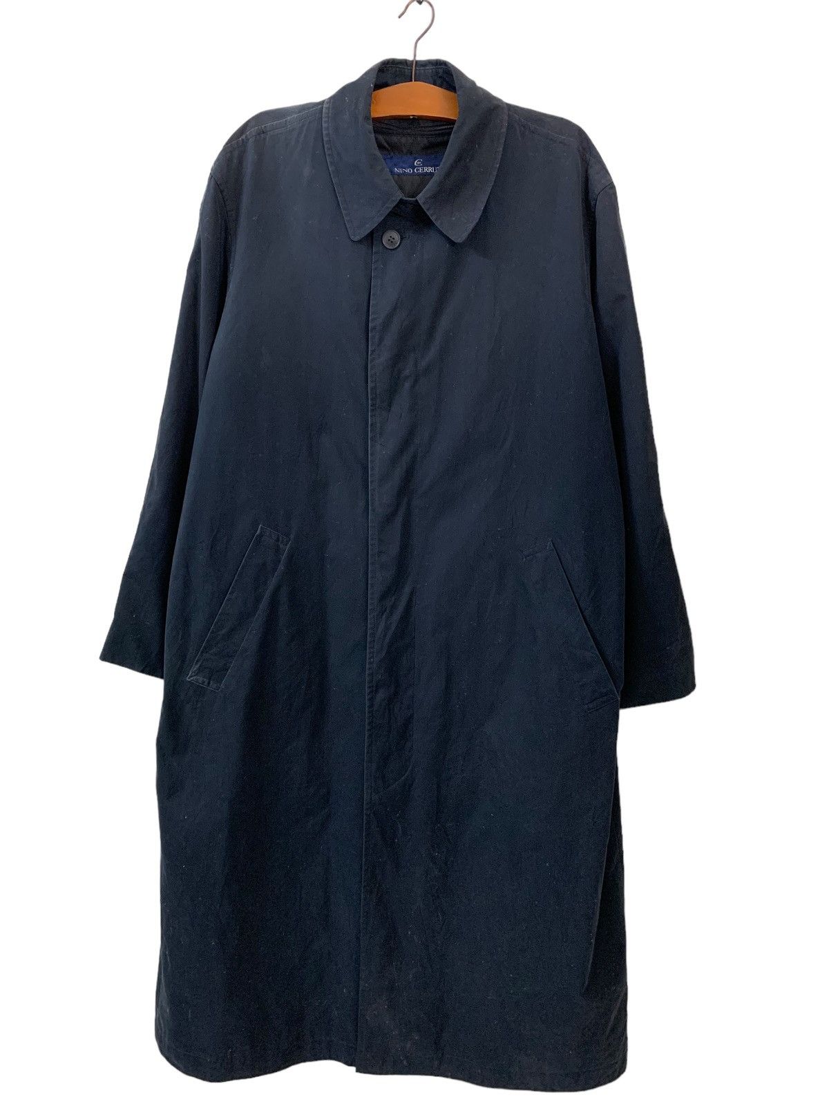 Cerruti 1881 Nino Cerruti Long Coat Jacket Size US L / EU 52-54 / 3 - 1 Thumbnail