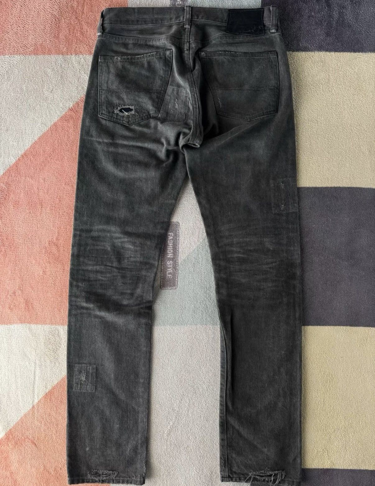 Denim & Supply Ralph Lauren Denim Supply Ralph Lauren Polo RL Patchwork Jeans K22 Size US 30 / EU 46 - 8 Thumbnail