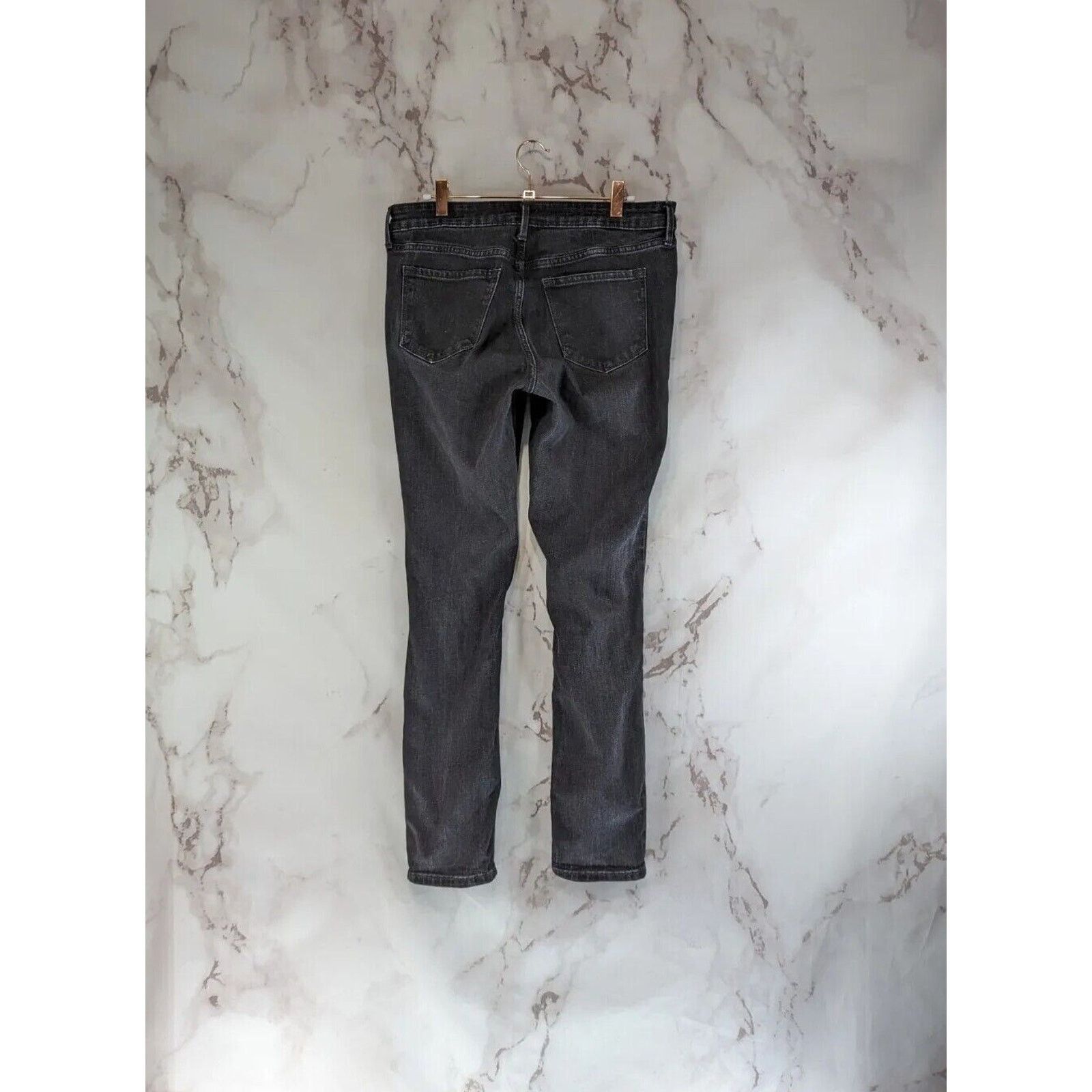 Old Navy Old Navy Jeans Womens 10 X 28 Mid Skinny Denim Distressed Size 32" / US 10 / IT 46 - 5 Thumbnail