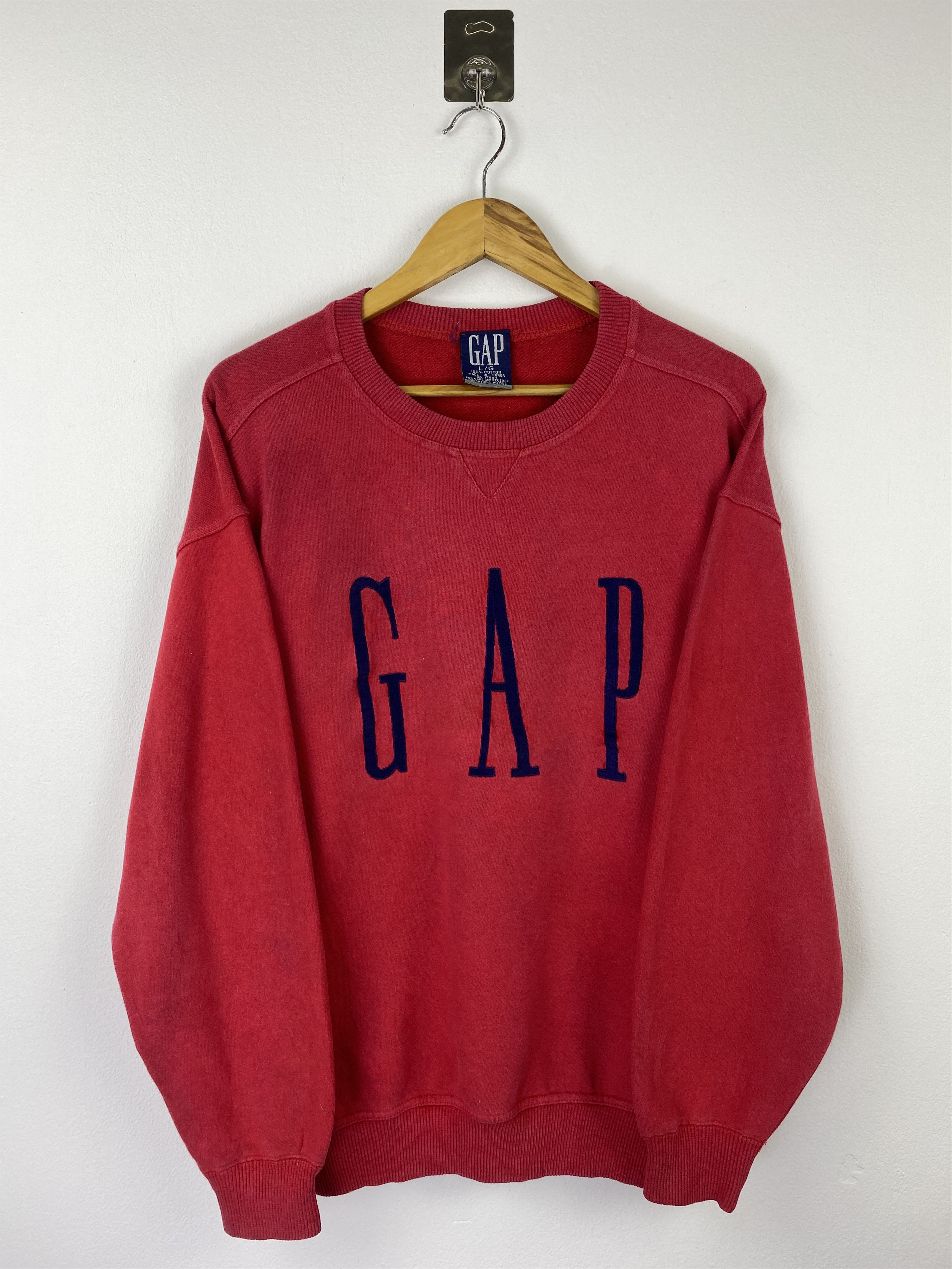 Gap Vintage Gap Spell Out Big Logo Crewneck Sweatshirt SH0429 Size US L / EU 52-54 / 3 - 1 Thumbnail