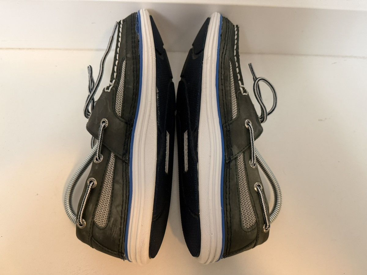 Sperry Sperry Top Sider Navy Leather Two Eye Boat Shoe Loafers Size US 8 / EU 41 - 5 Thumbnail