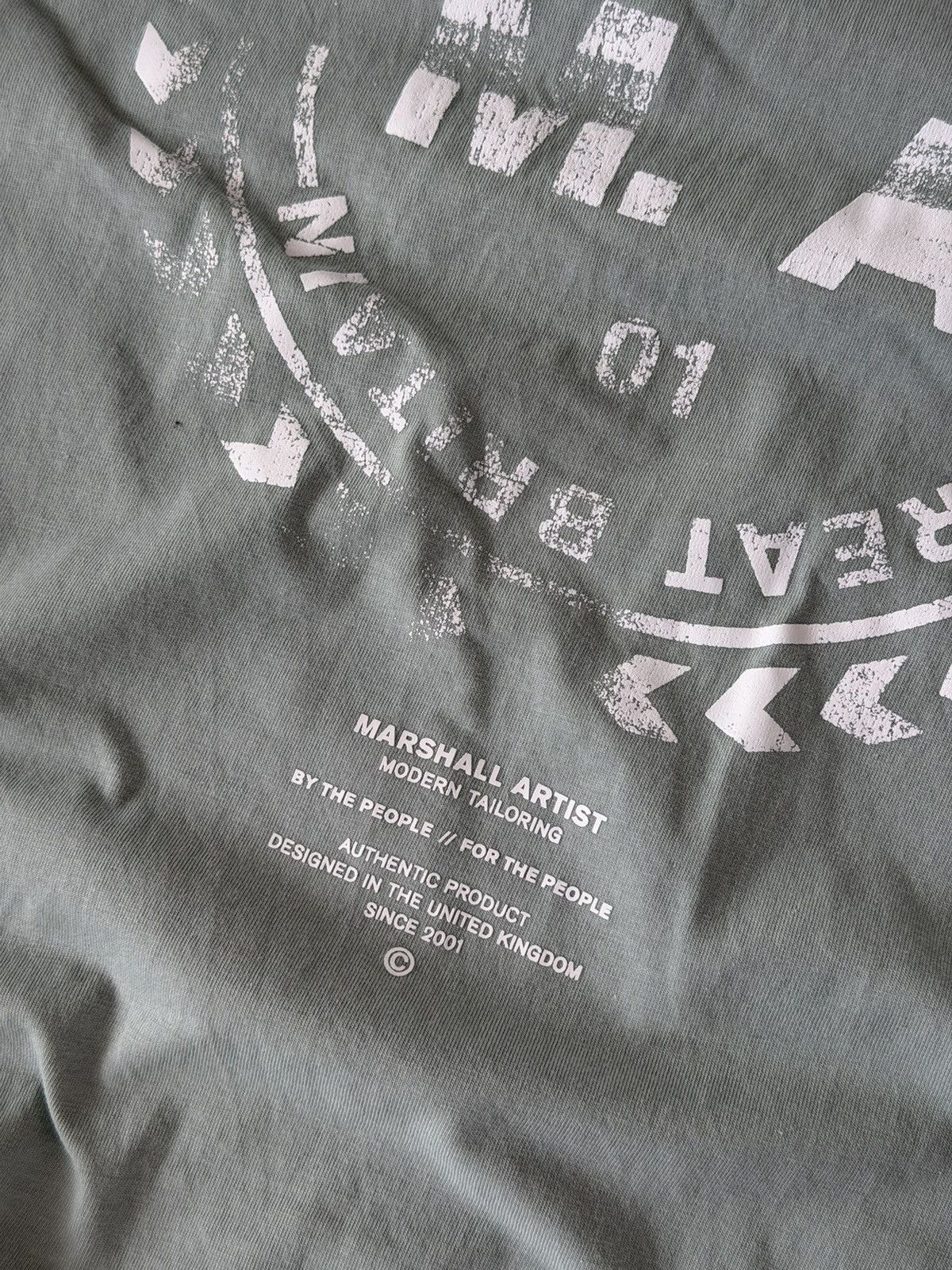 Marshall Artist Marshall Artist Big Logo Rare Casual Tee Size US L / EU 52-54 / 3 - 16 Thumbnail