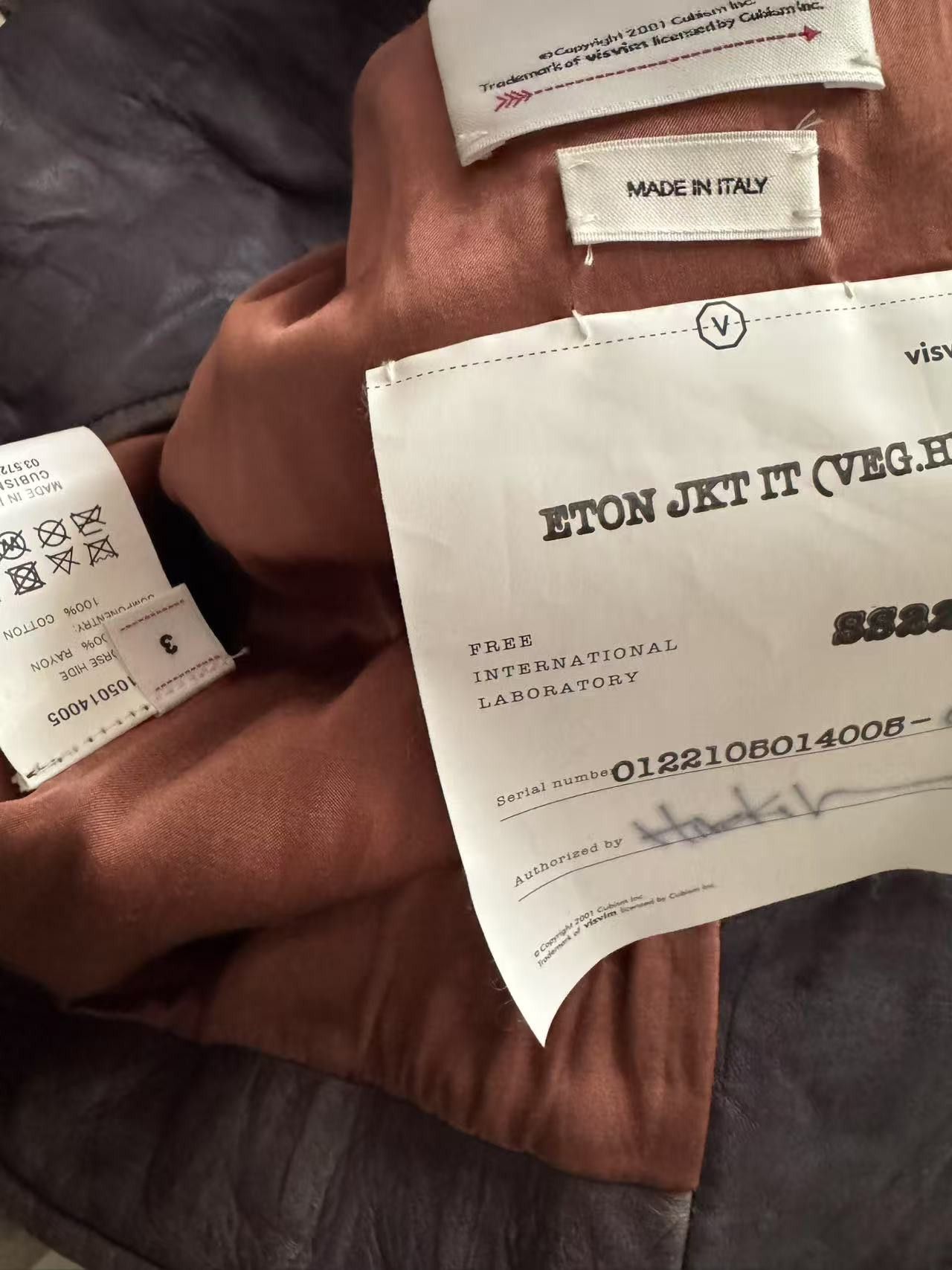 Visvim Visvim 22ss ETON JKT IT Size US L / EU 52-54 / 3 - 4 Thumbnail