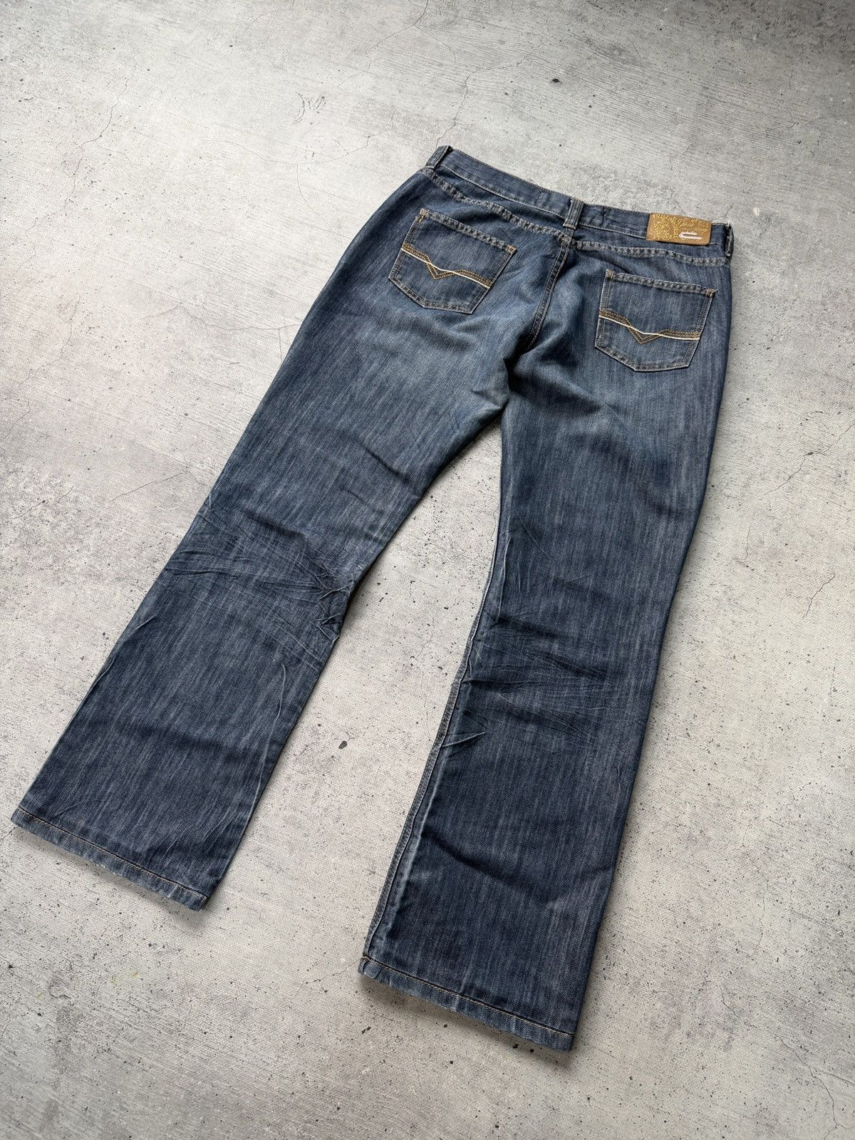 Diesel Vintage 90’s Diesel Jeans Avantgarde Pocket Designer Japanes Size US 34 / EU 50 - 2 Thumbnail