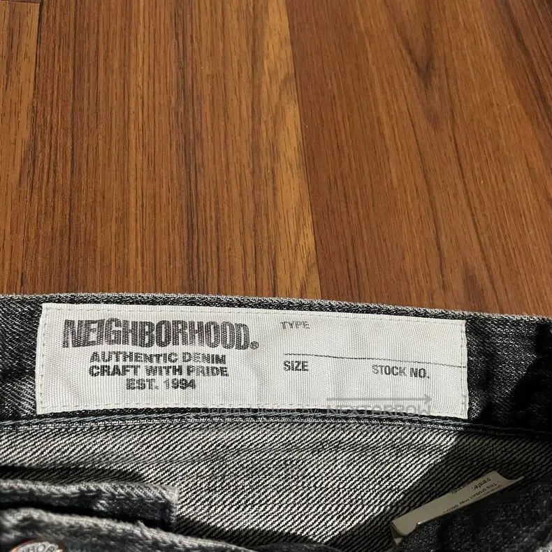 Neighborhood Neighborhood size S 19AW Basic Wash Jeans Black Bull Size US 27 - 7 Thumbnail