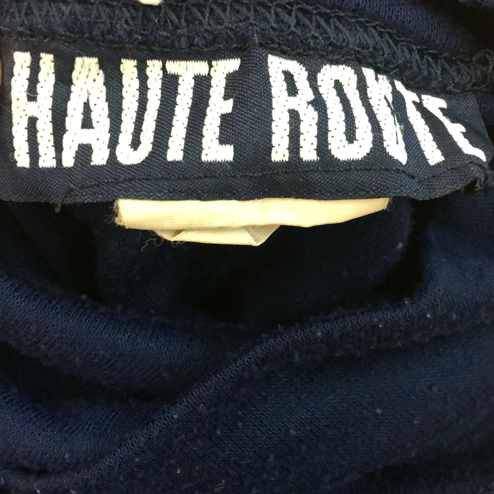 Vintage Haute Route Mens Pullover Sweater Regular Long Sleeve Navy Blue XL Size US XL / EU 56 / 4 - 3 Thumbnail