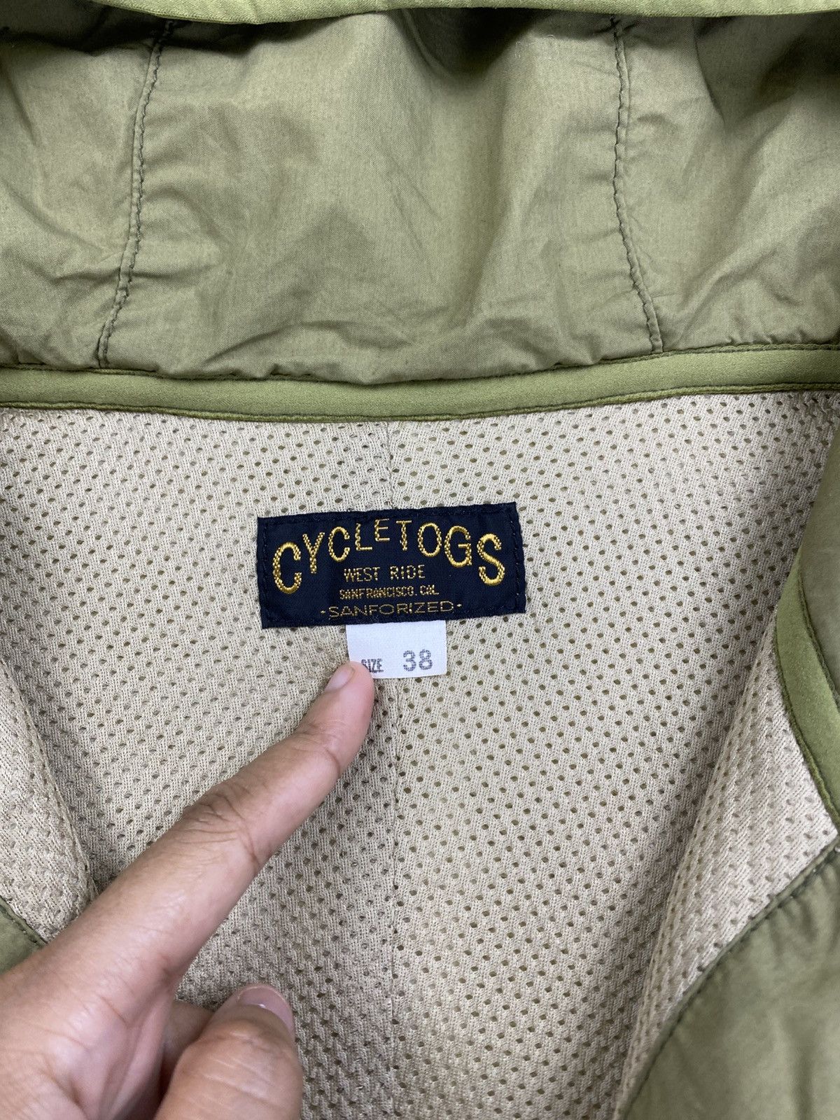 If Six Was Nine × Japanese Brand × Vintage Vintage CYCLETOGS West Ride Sherpa Pile Hoodie Jacket Size US M / EU 48-50 / 2 - 10 Thumbnail