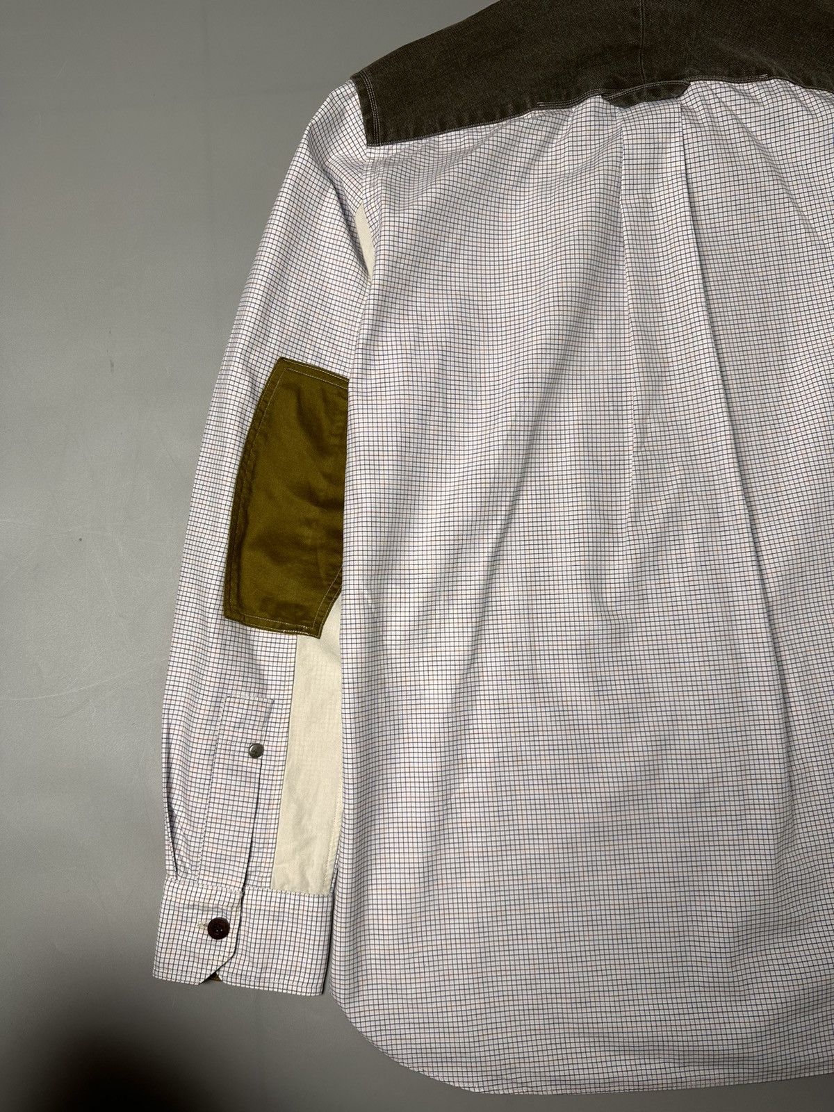 Comme des Garcons × Junya Watanabe Junya Watanabe Checked Shirt in White Cotton Size US XS / EU 42 / 0 - 13 Thumbnail