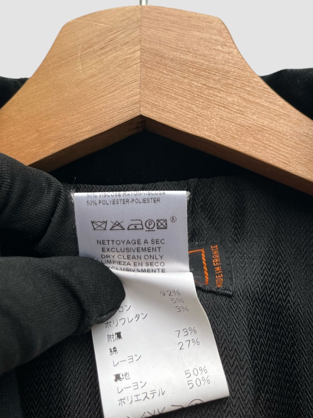 Hermes Hermes Paris Cotton Modal Blend Collar Tailored Jacket Size XS / US 0-2 / IT 36-38 - 15 Thumbnail