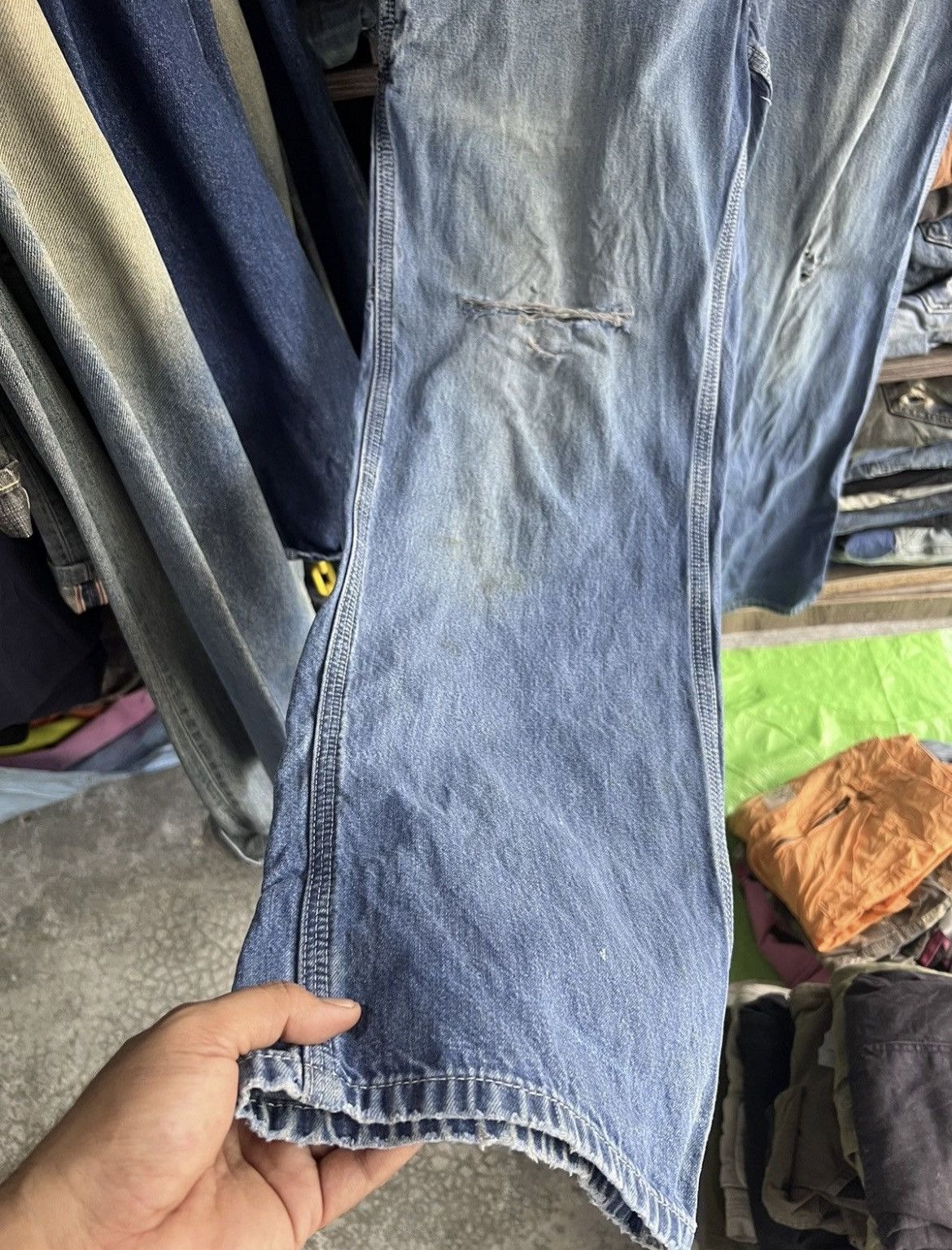 Carhartt 🔥Very Rare Vintage Carhartt Samples Carpenter Pant Size US 33 - 9 Thumbnail