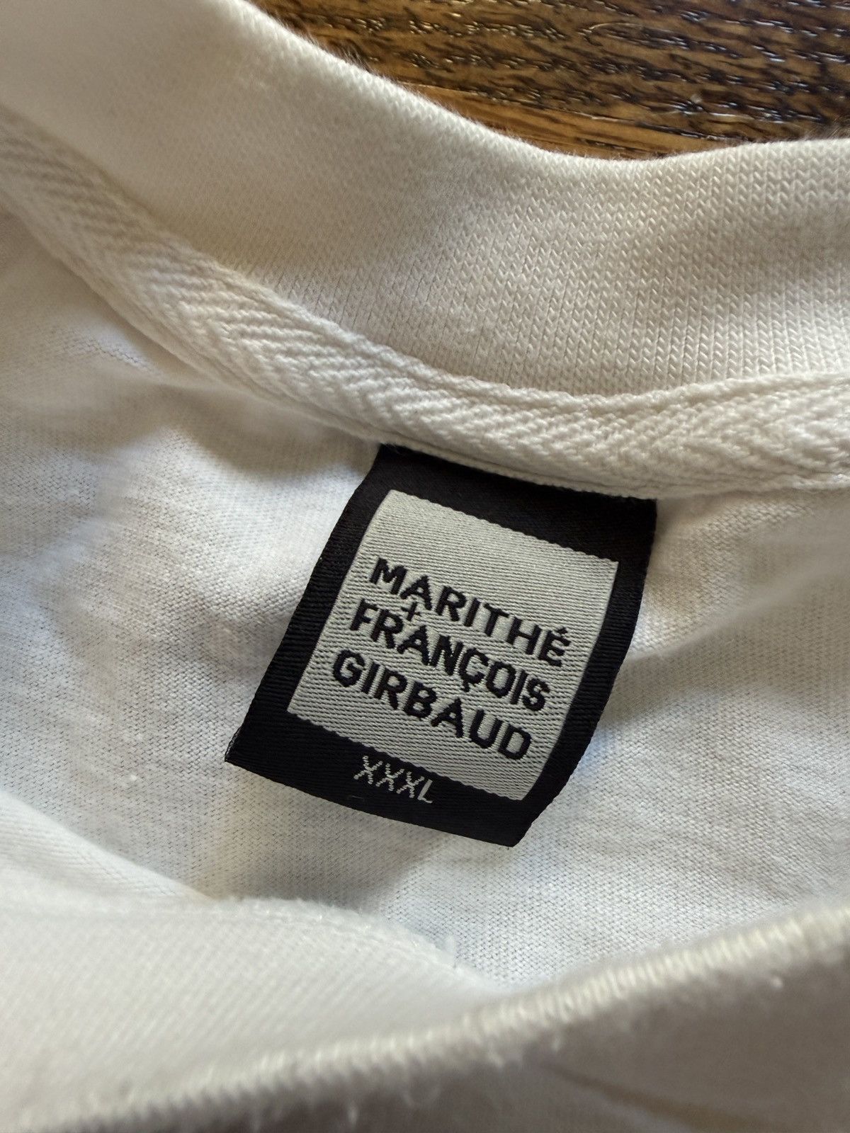 Marithe + Francois Girbaud Vintage Marithe Francois Girbaud Tonal Embroidered Tee Size US XXL / EU 58 / 5 - 4 Thumbnail