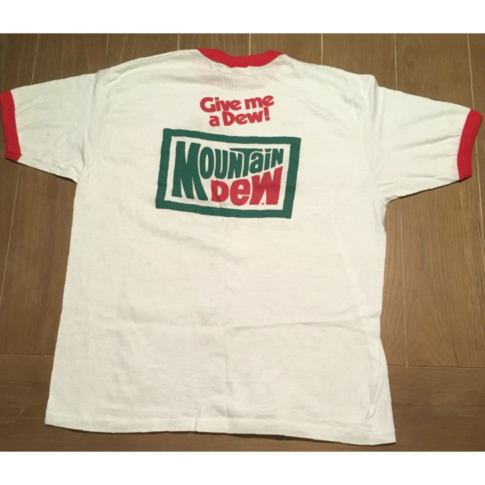 Hanes VINTAGE Hanes Radio Theme T-Shirt White Men's XL WWPA Twin W 1340 AM Mountain Dew Size US XL / EU 56 / 4 - 3 Thumbnail
