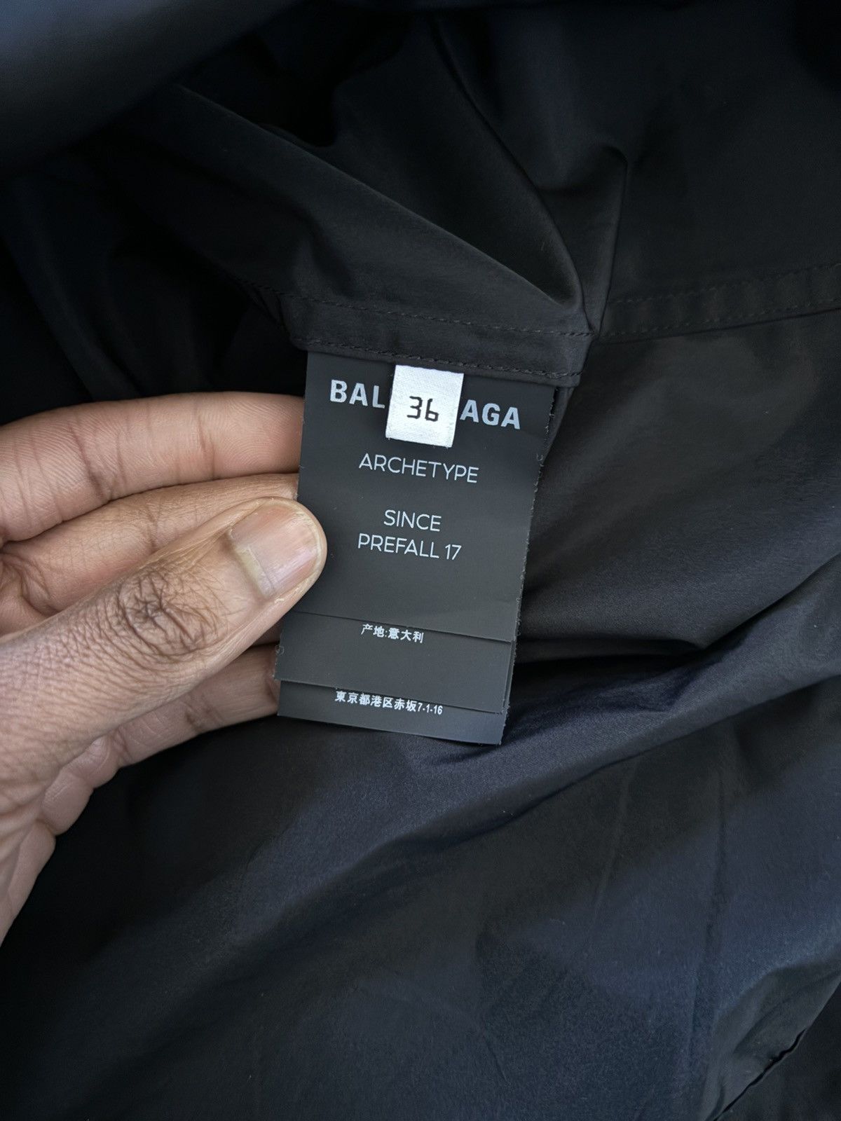 Balenciaga Balenciaga Nylon Windbreaker Jacket Size US S / EU 44-46 / 1 - 7 Thumbnail