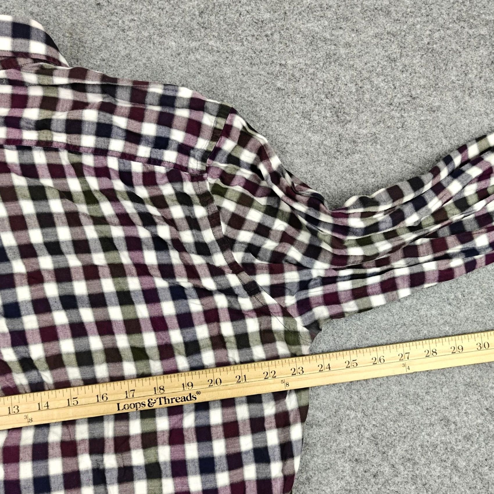 Rodd & Gunn Rodd & Gunn Shirt Mens 2XL Multicolor Plaid Long Sleeve Button Up Slim Fit Size US XXL / EU 58 / 5 - 7 Thumbnail