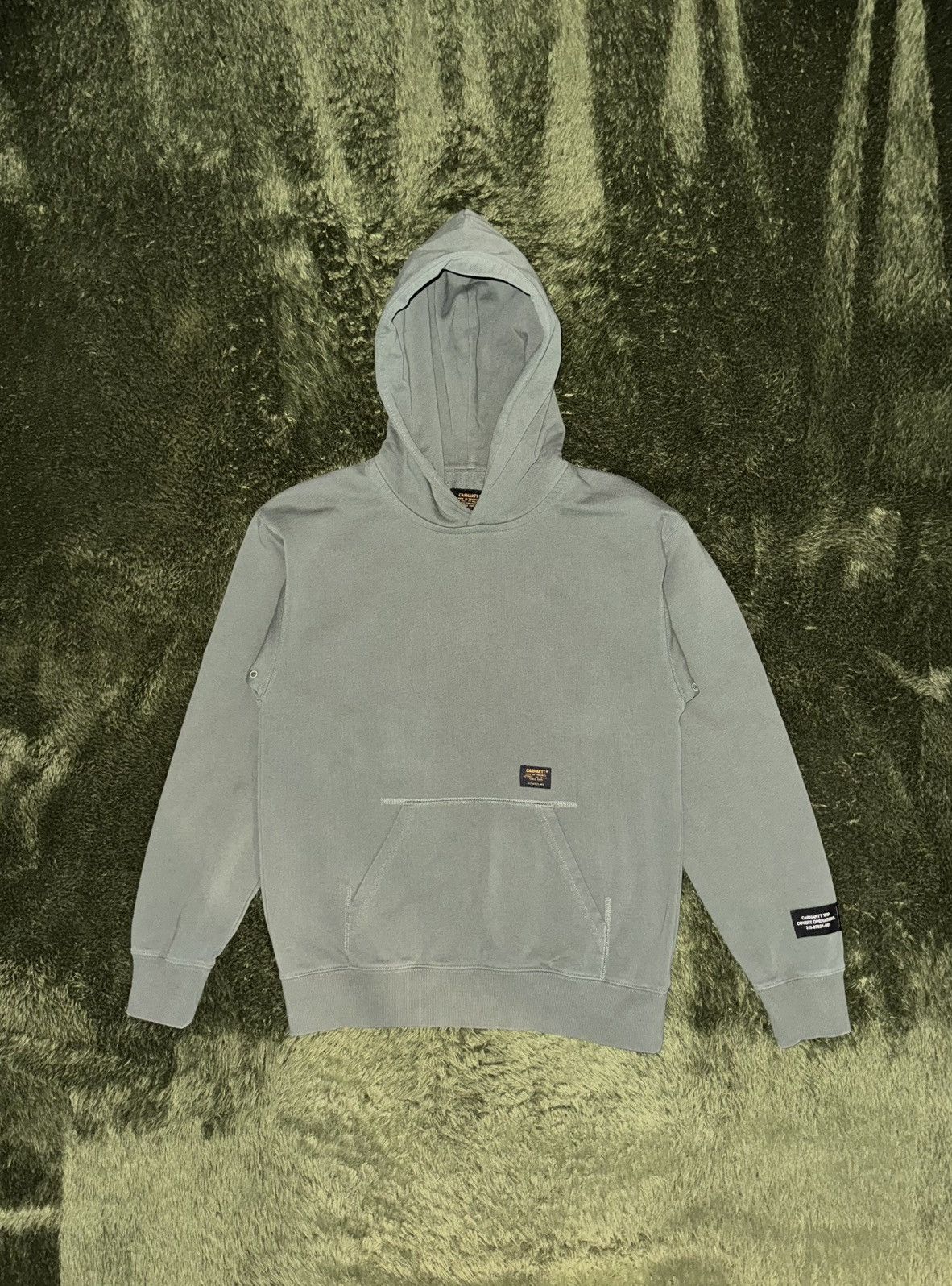 Carhartt Wip [S] Carhartt WIP Military Tape Hoodie Olive Size US S / EU 44-46 / 1 - 1 Thumbnail