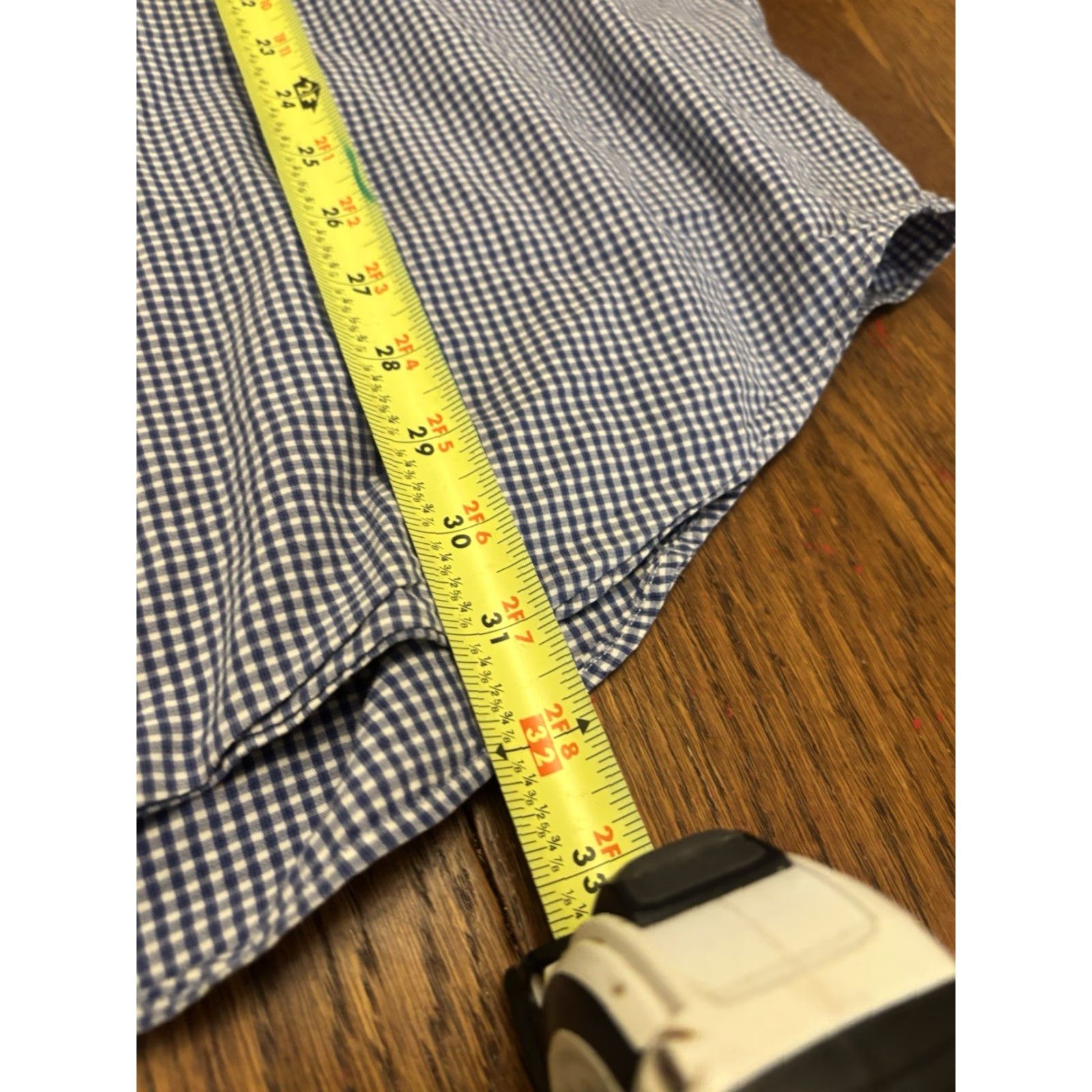 Ralph Lauren VINTAGE Ralph Lauren Shirt Mens XL Blue Plaid Button Up Pony Logo Blake Button-Down Collar Button-Up Casual Travel Workwear Size US XL / EU 56 / 4 - 4 Thumbnail