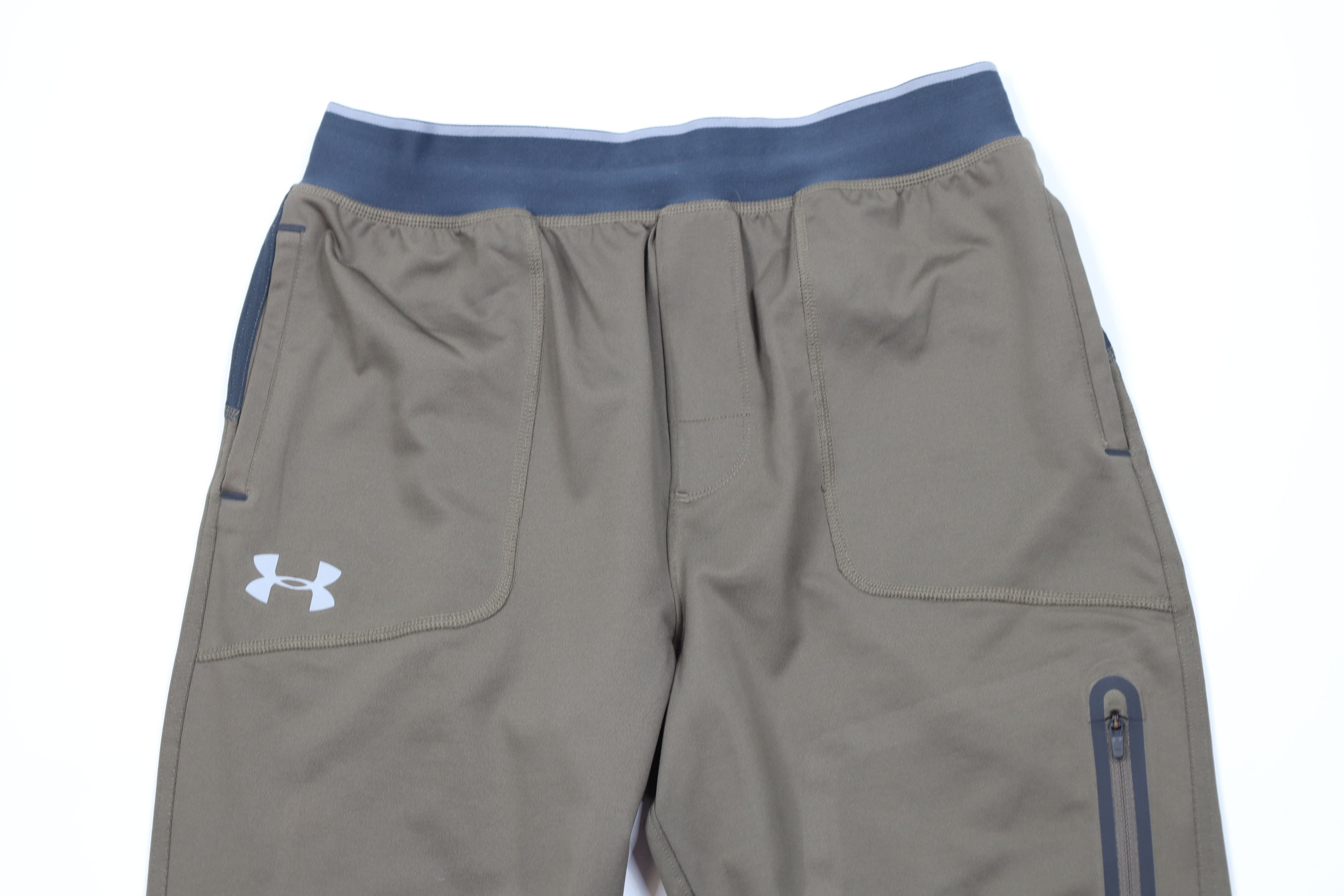 Under Armour Under Armour Tapered Leg Zip Cuff Training Pants Brown Size US 34 / EU 50 - 2 Thumbnail