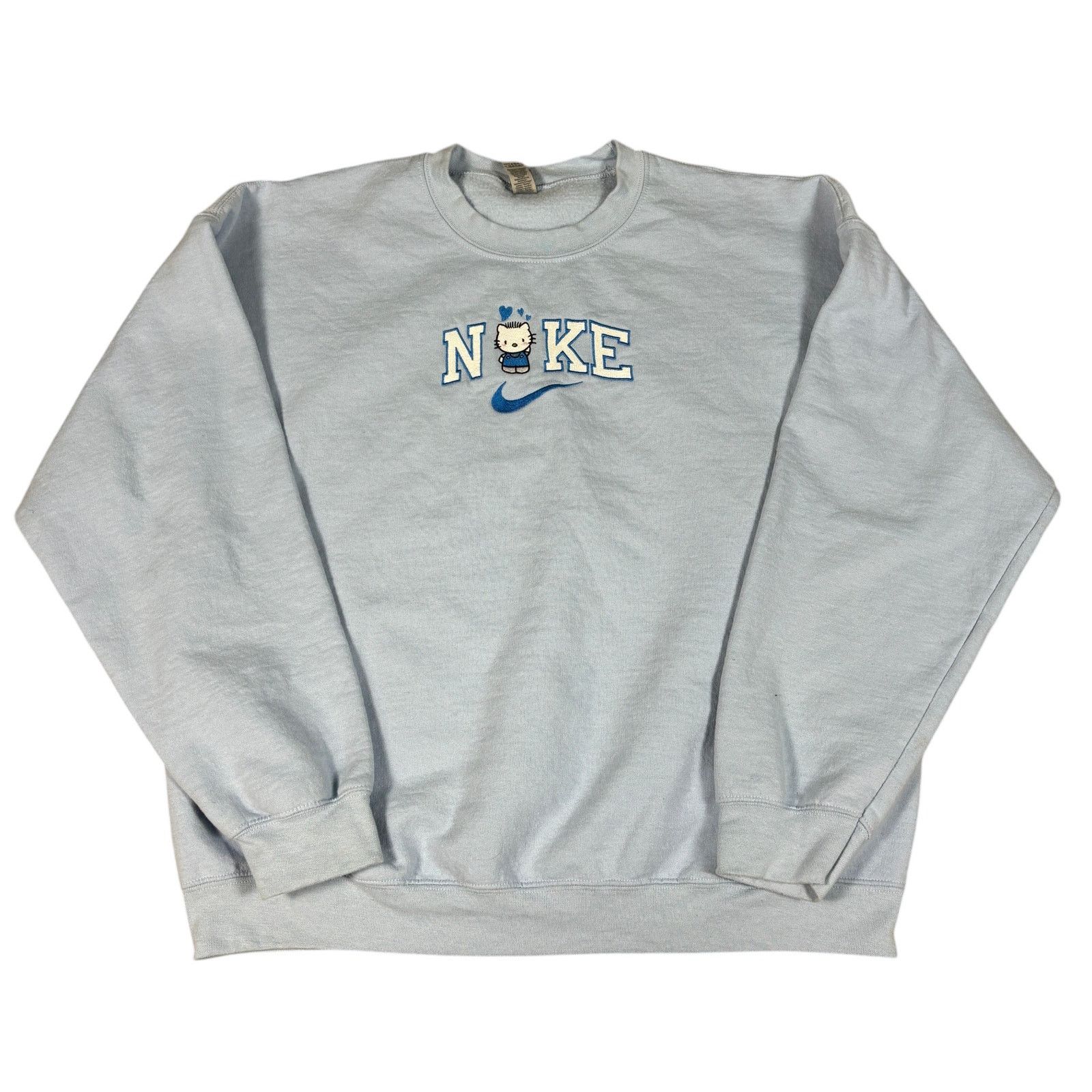 Nike y2k style Nike hello kitty embroidered logo crewneck XL Size XL / US 12-14 / IT 48-50 - 1 Thumbnail