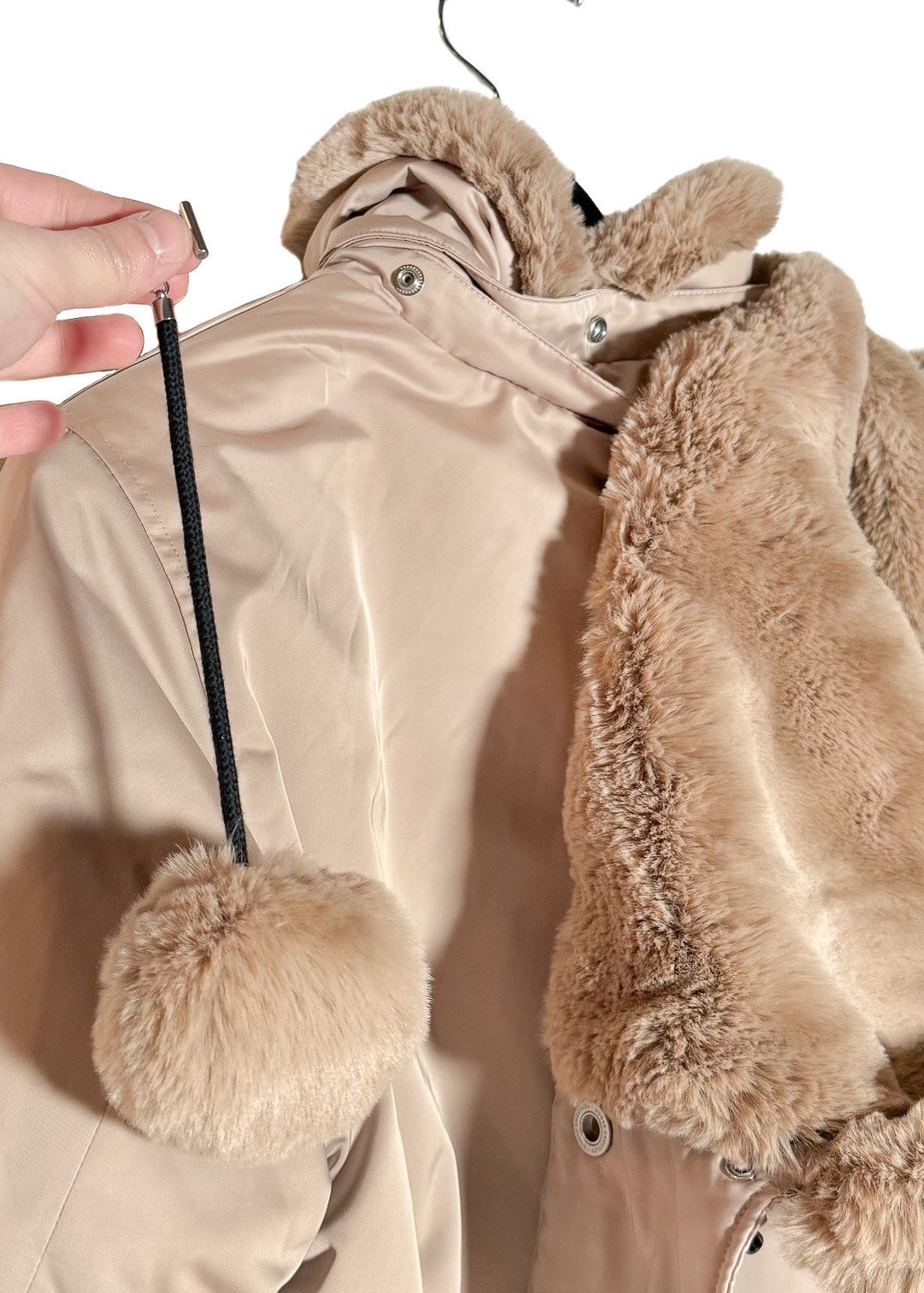 Moose Knuckles Moose Knuckles Beige Debbie Bunny Reversible Bomber Jacket Size L / US 10 / IT 46 - 8 Thumbnail