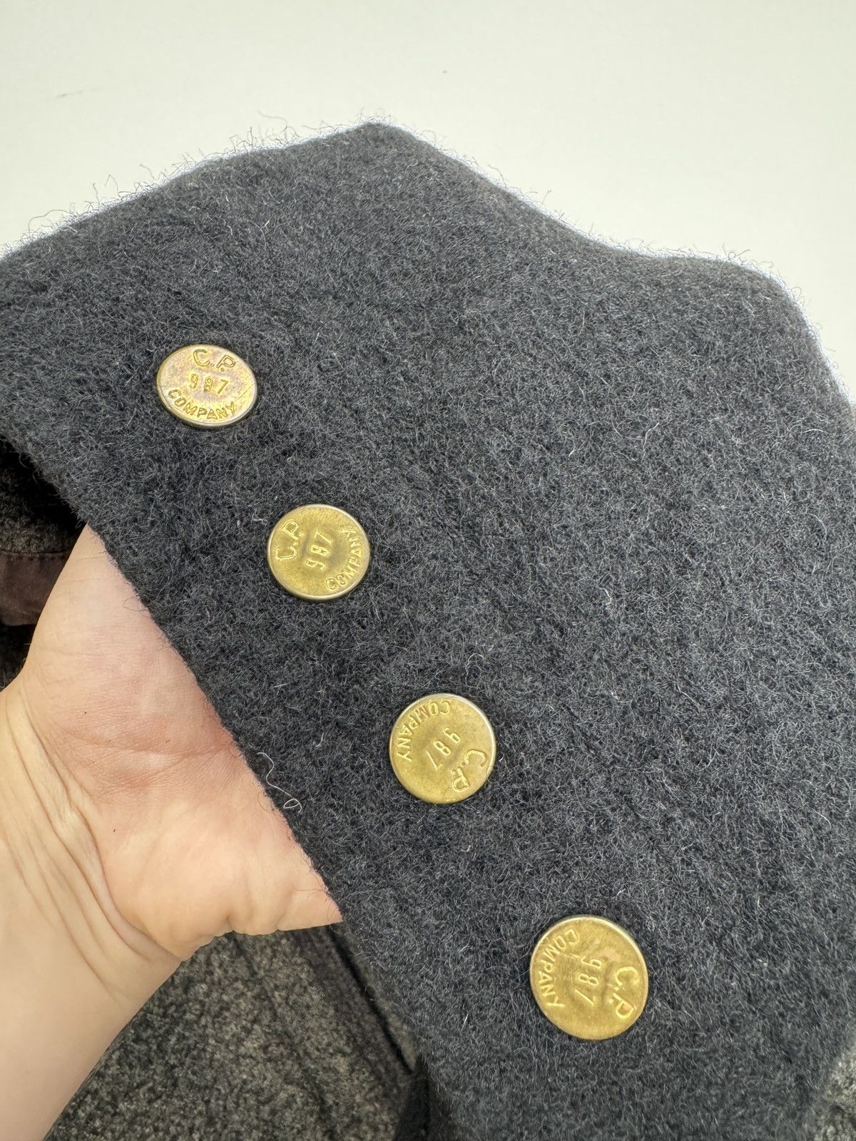 C.P. Company C.P. Company Vintage Wool Duffle Coat Massimo Osti Avantgard Size US M / EU 48-50 / 2 - 5 Thumbnail