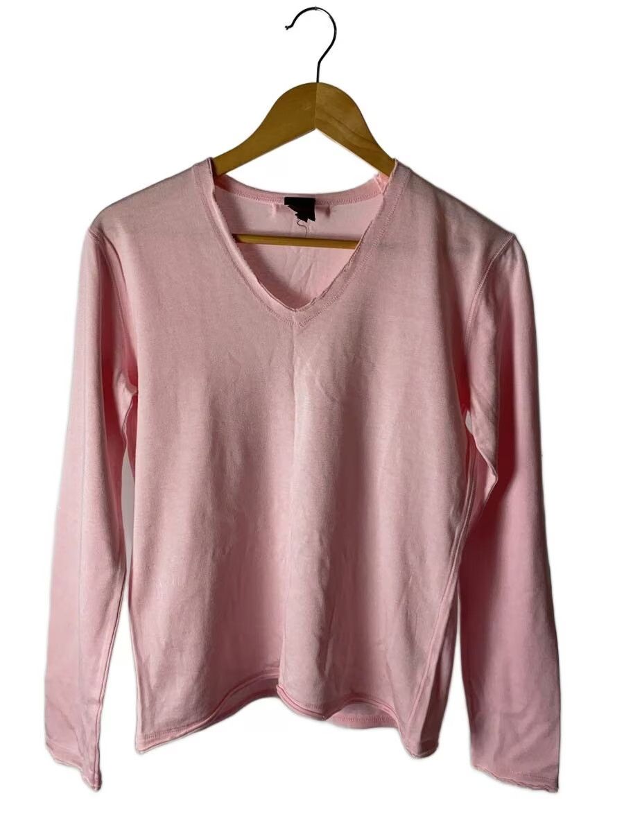 Jean Paul Gaultier Exposed Seam V Neck Long Sleeve Tee Size M / US 6-8 / IT 42-44 - 1 Thumbnail