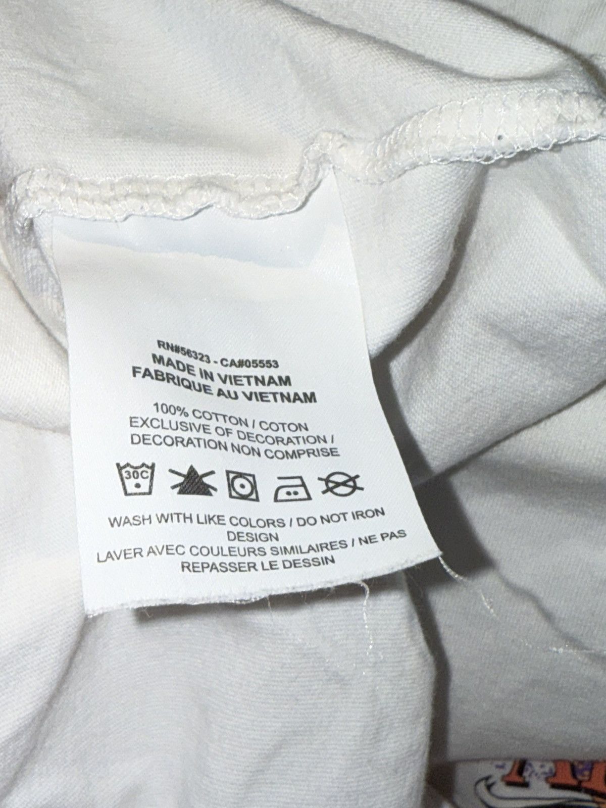 Nike White Nike Tee Size US L / EU 52-54 / 3 - 4 Thumbnail