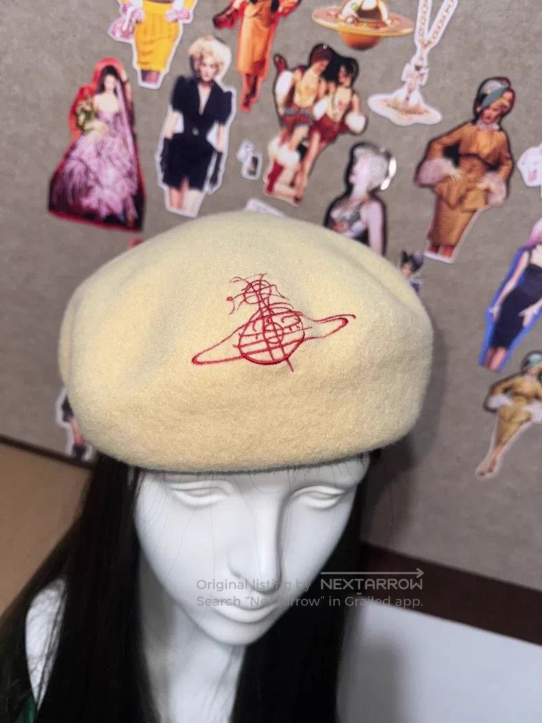 Vivienne Westwood Vivienne Westwood Beret Size ONE SIZE - 2 Thumbnail