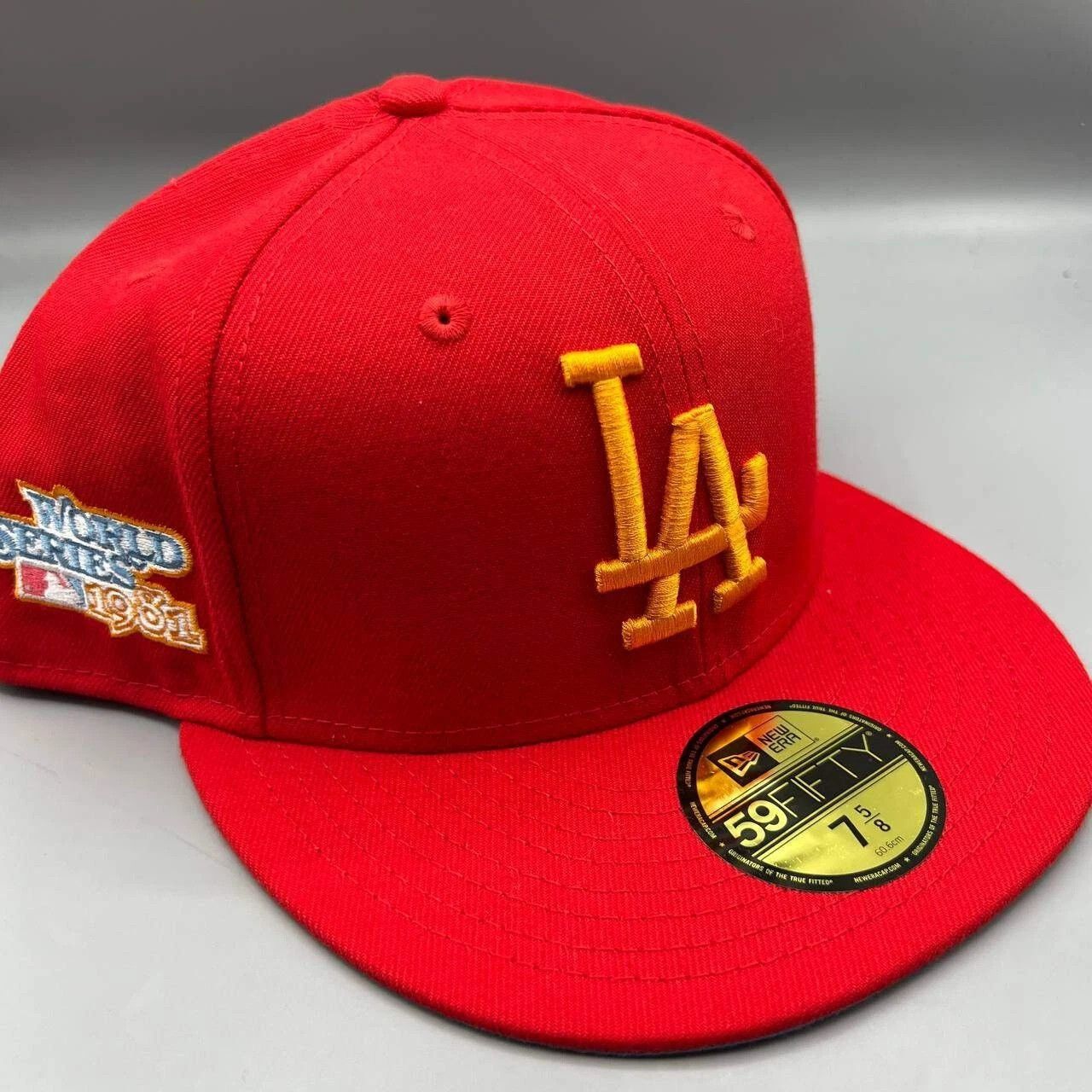 New Era Los Angeles LA Dodgers Hat Men 7 5/8 59Fifty New Era Fitted Size ONE SIZE - 1 Thumbnail