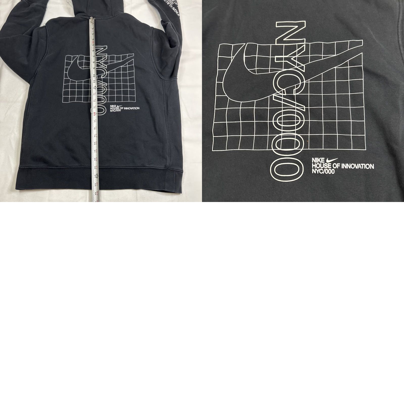 Nike Nike Hoodie Mens Large NYC House of Innovation Graphic Black Sweatshirt Size US L / EU 52-54 / 3 - 8 Thumbnail